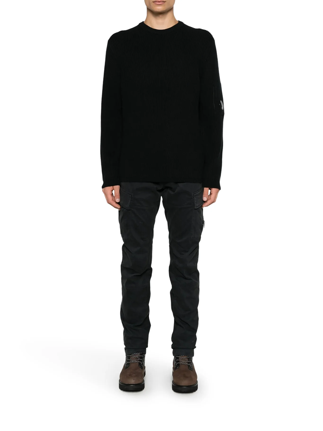 COTTON CARGO PANTS WITH LOGO - Image 2