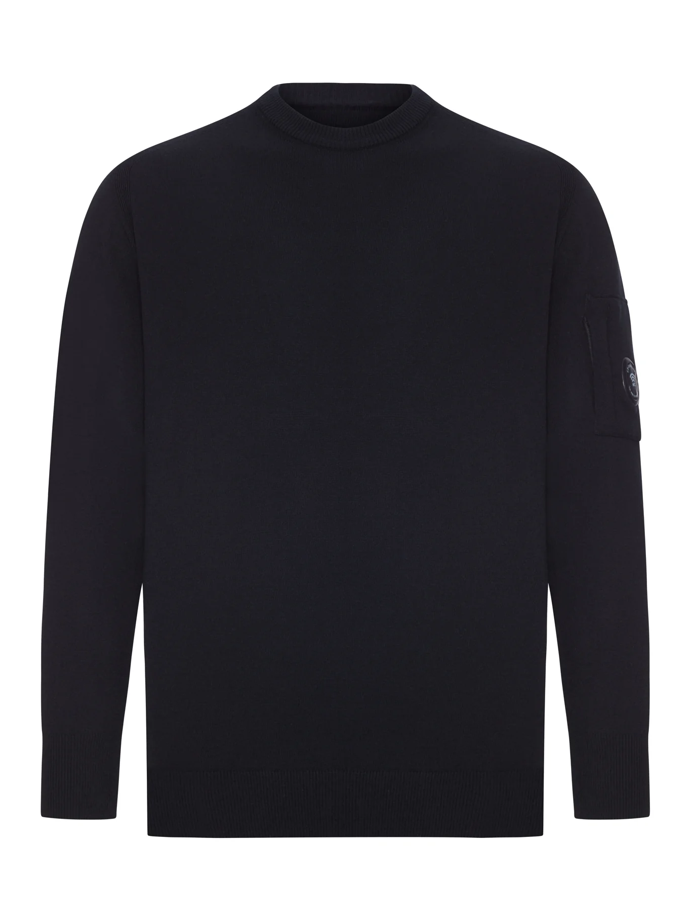 CREW NECK SWEATER IN EXTRAFINE MERINO WOOL