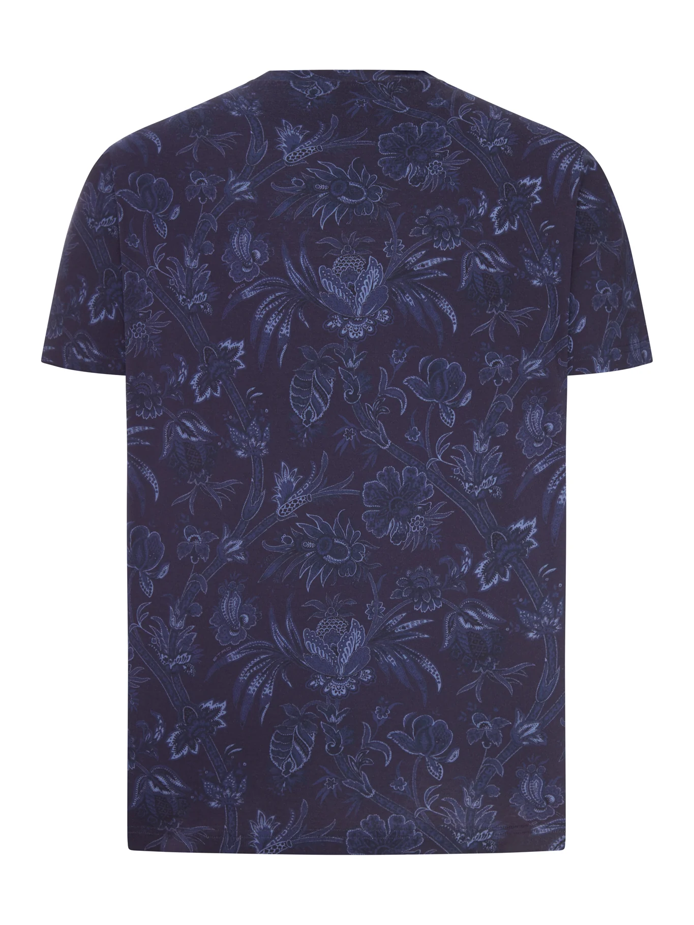 COTTON JERSEY T-SHIRT WITH FLORAL PAISLEY PATTERN - Image 2