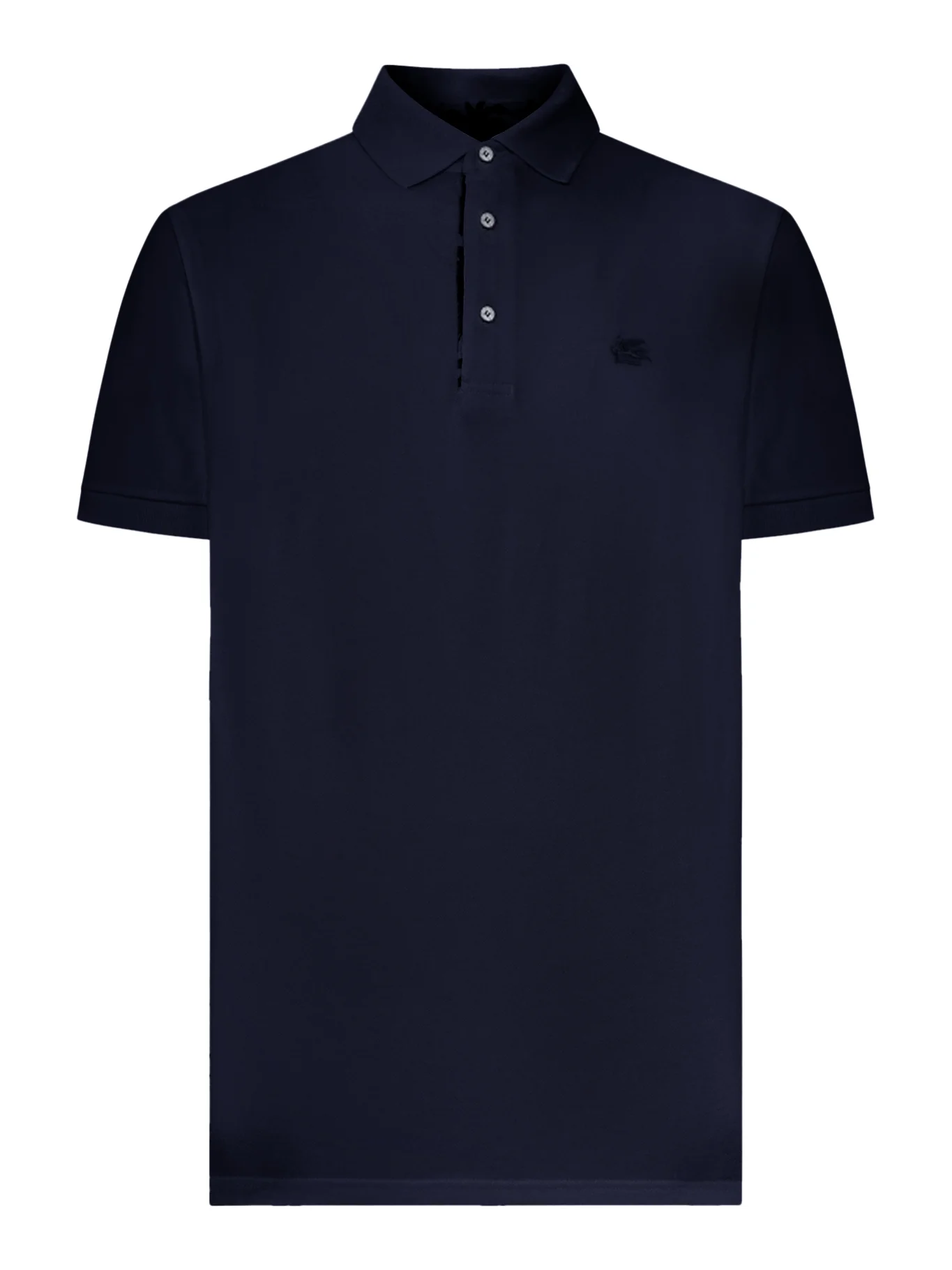 COTTON POLO SHIRT WITH PRINTED DETAILS