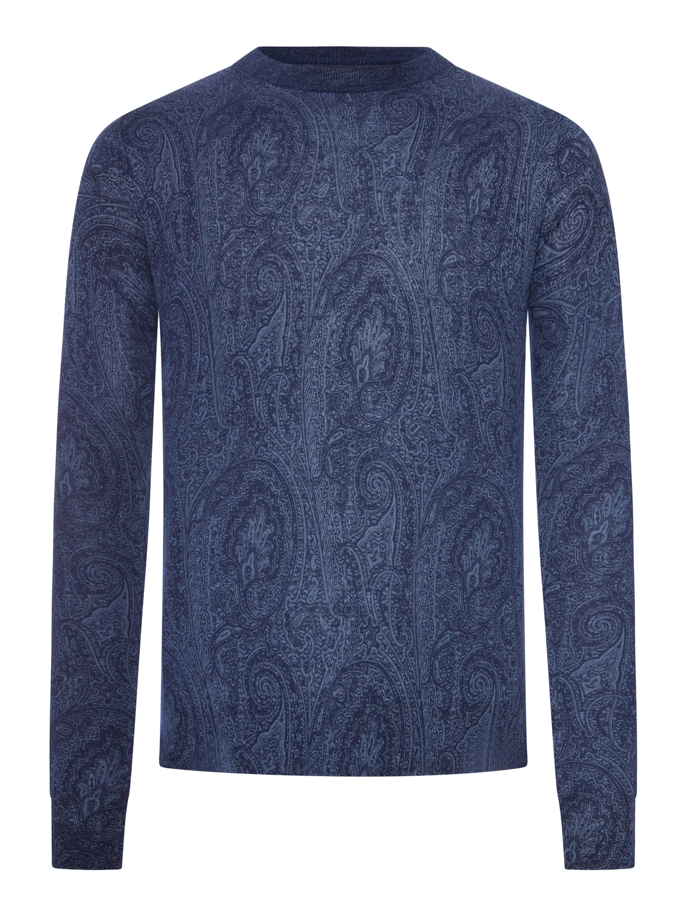 PAISLEY SWEATER IN SILK AND CASHMERE BLEND