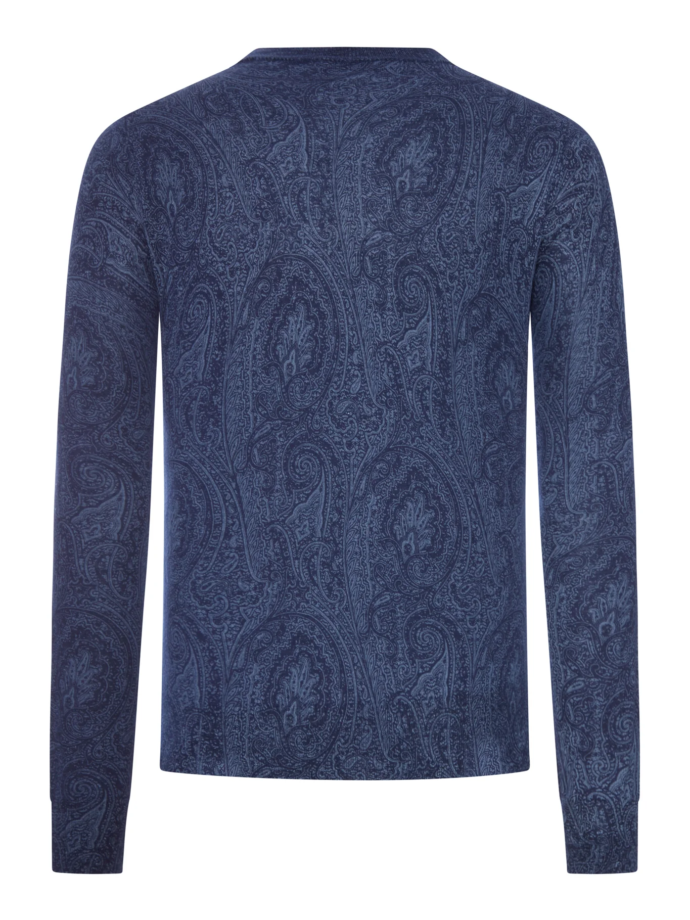 PAISLEY SWEATER IN SILK AND CASHMERE BLEND - Image 2