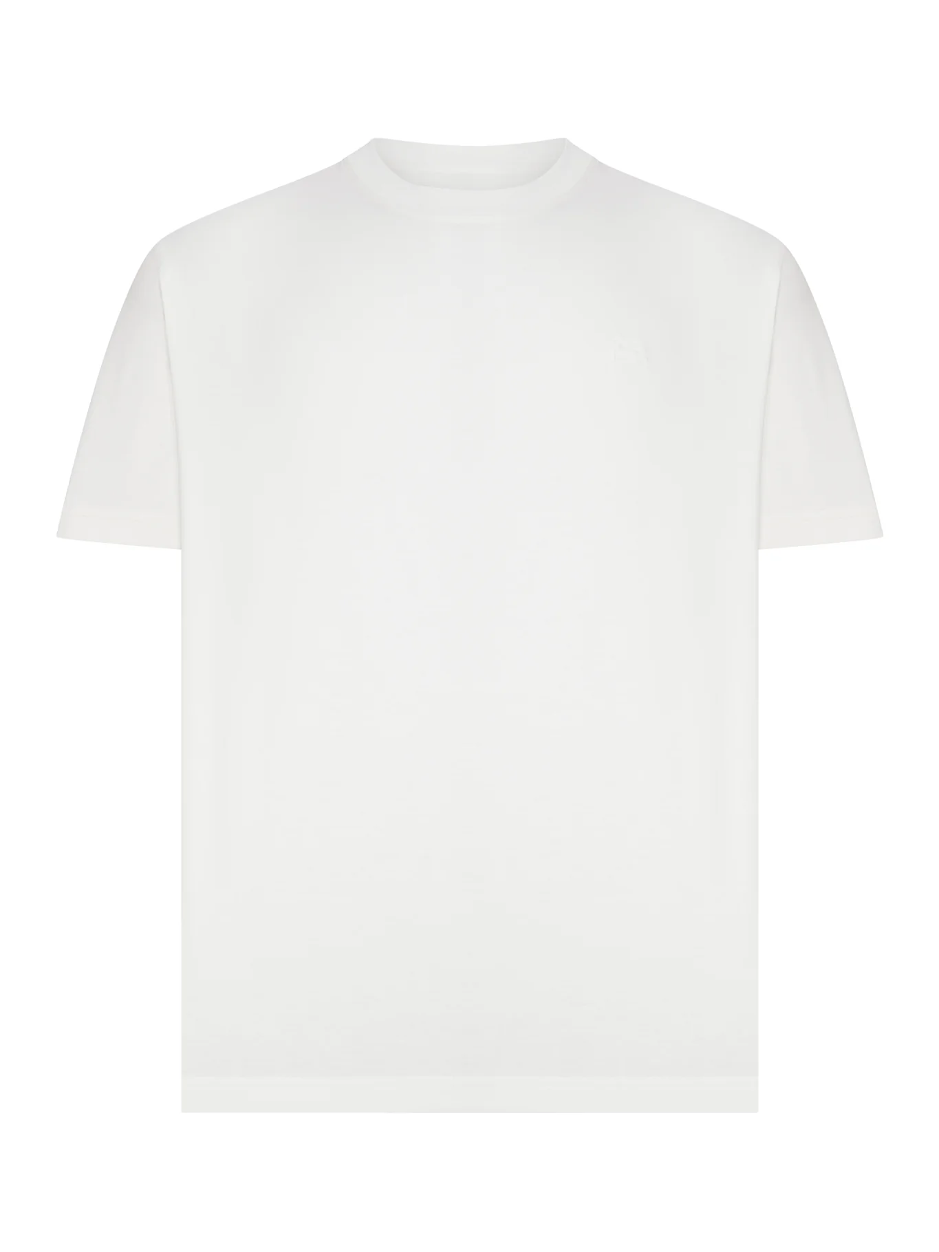 ROME COTTON T-SHIRT WITH EMBROIDERED LOGO