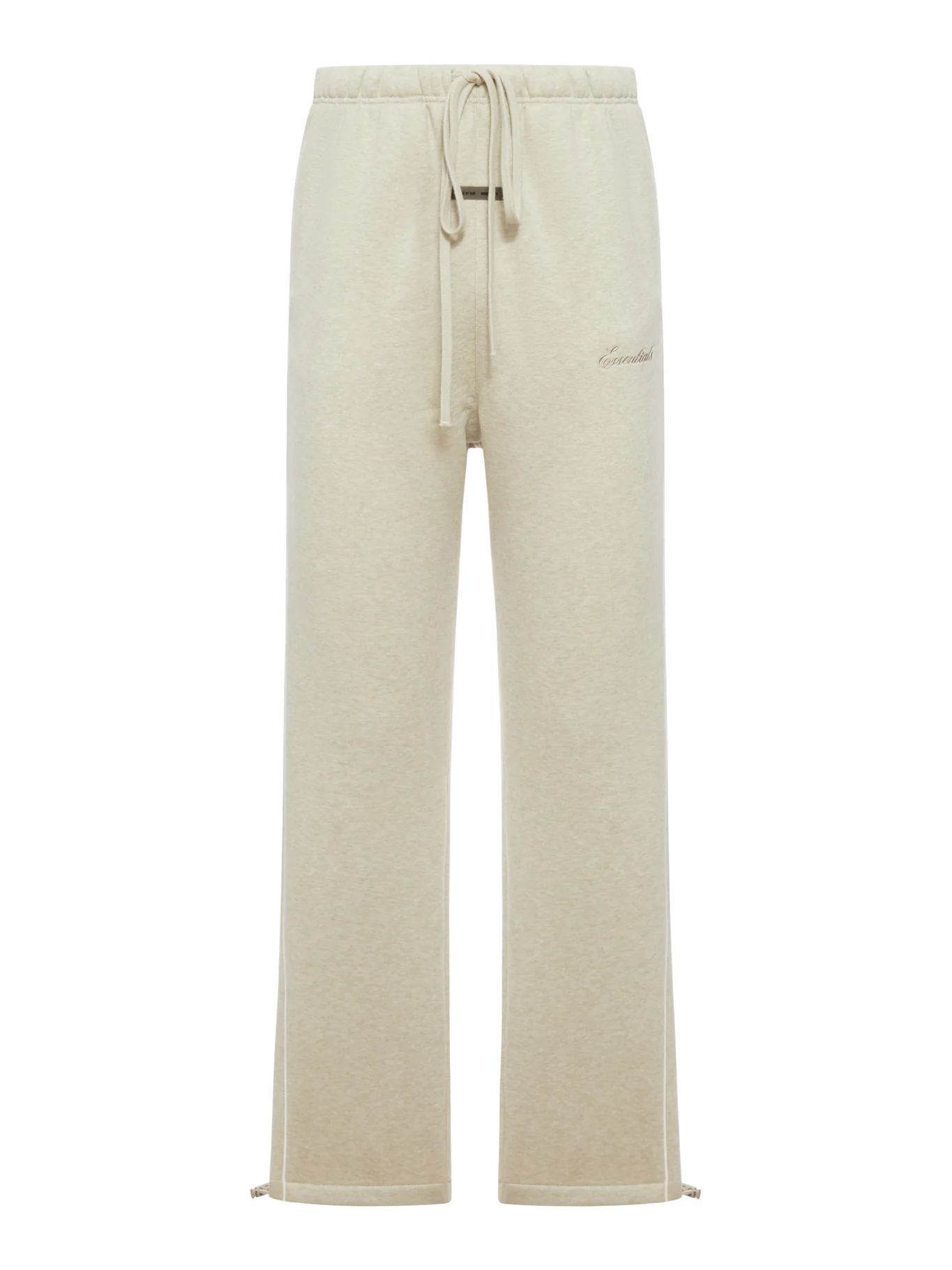 RELAXED FLEECE TRACKPANTS WITH PIPING