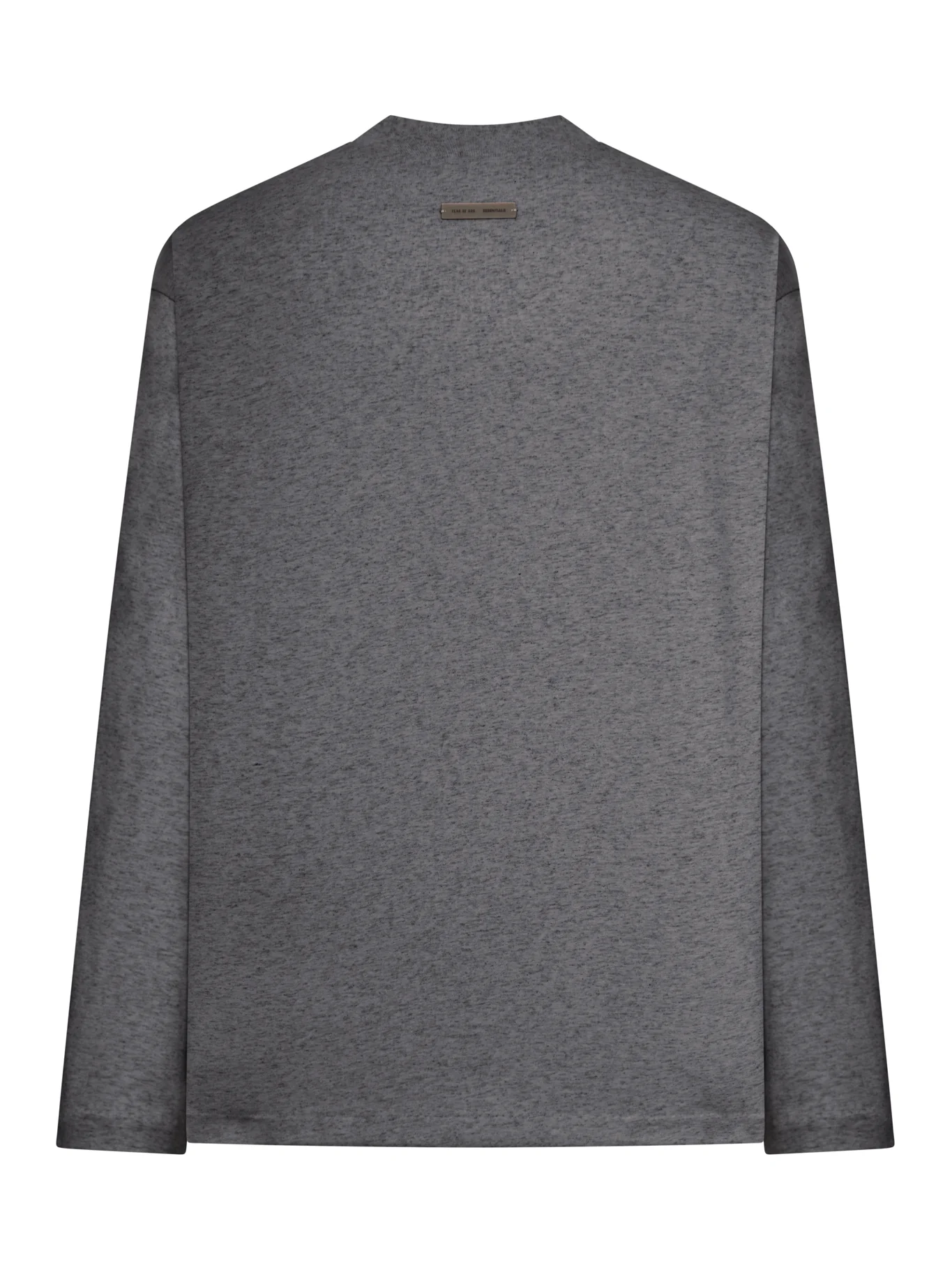 CREW NECK LONG SLEEVE COTTON T-SHIRT - Image 2
