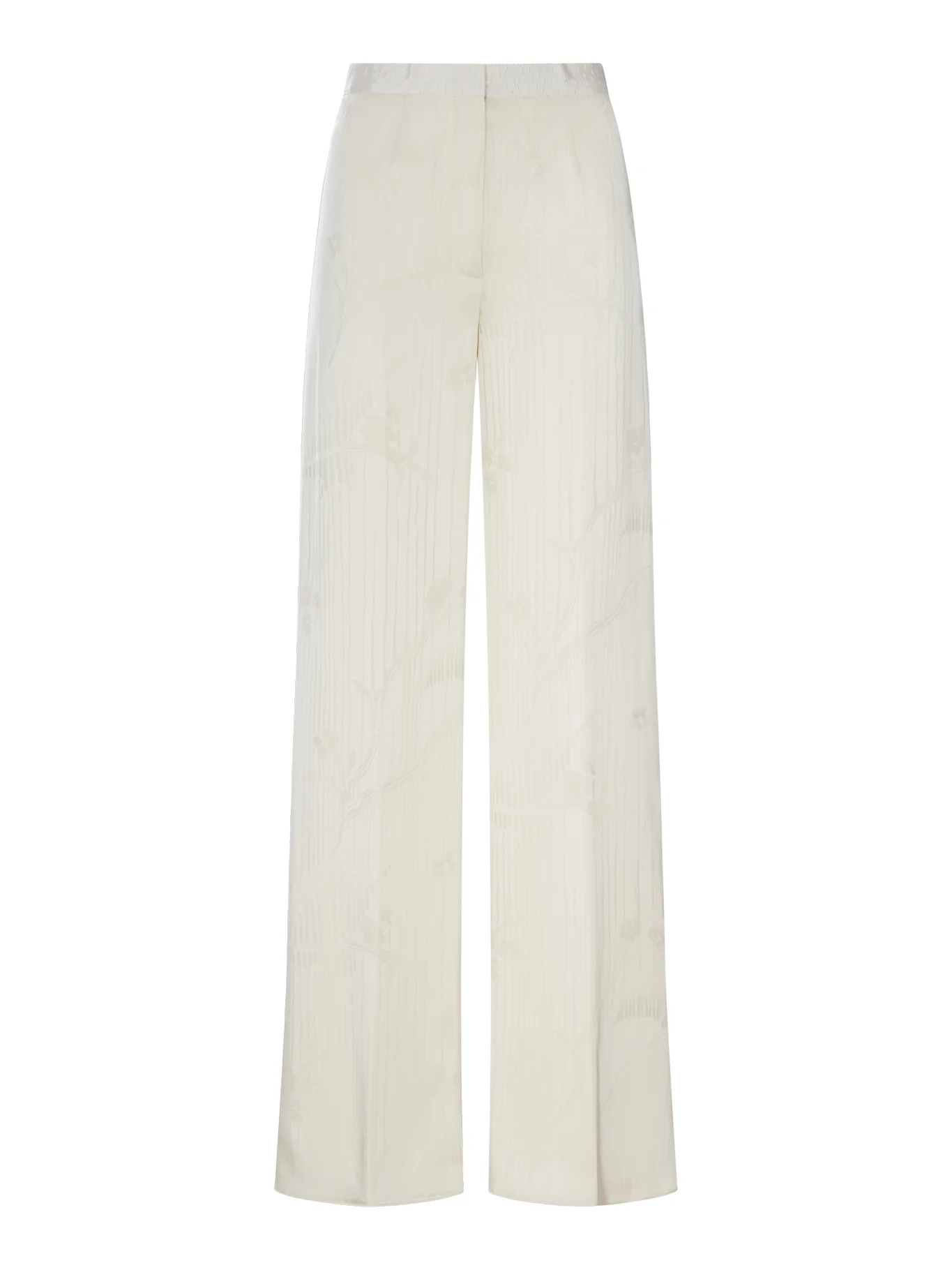 WIDE-LEG JACQUARD TROUSERS