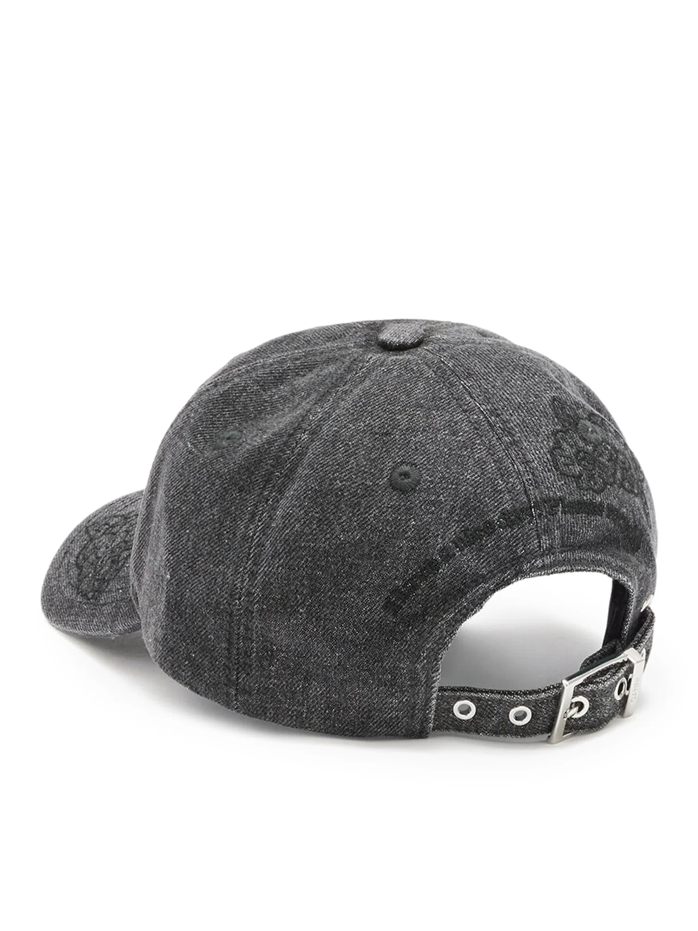 EMBROIDERED DENIM CAP - Image 3
