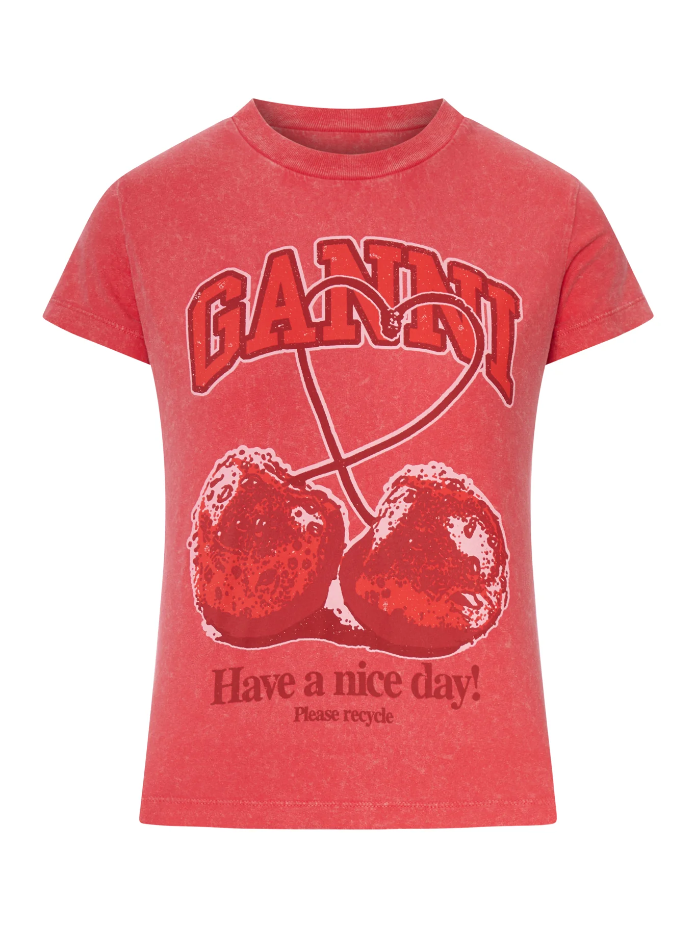 JERSEY T-SHIRT WITH FRONT LOGO