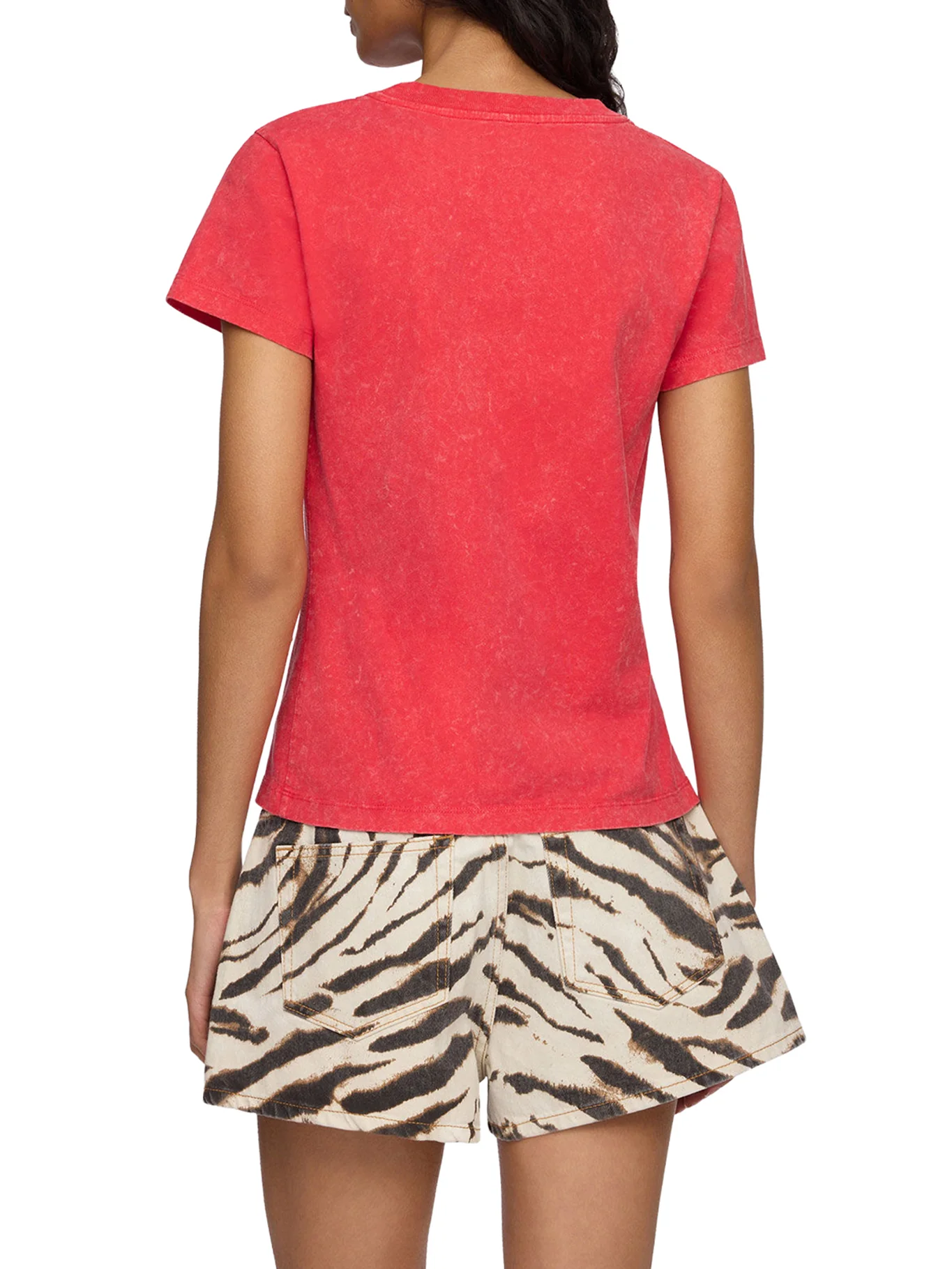 JERSEY T-SHIRT WITH FRONT LOGO - Image 4