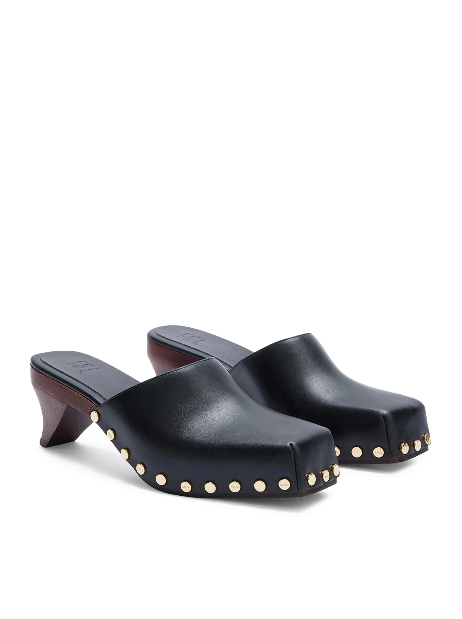 JUNE MULE SABOT IN BLACK - Image 2