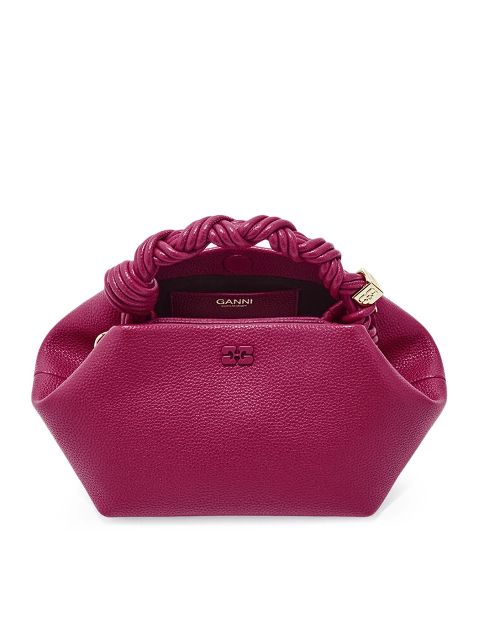 SMALL BOU BAG IN GRAINED RED - Image 3
