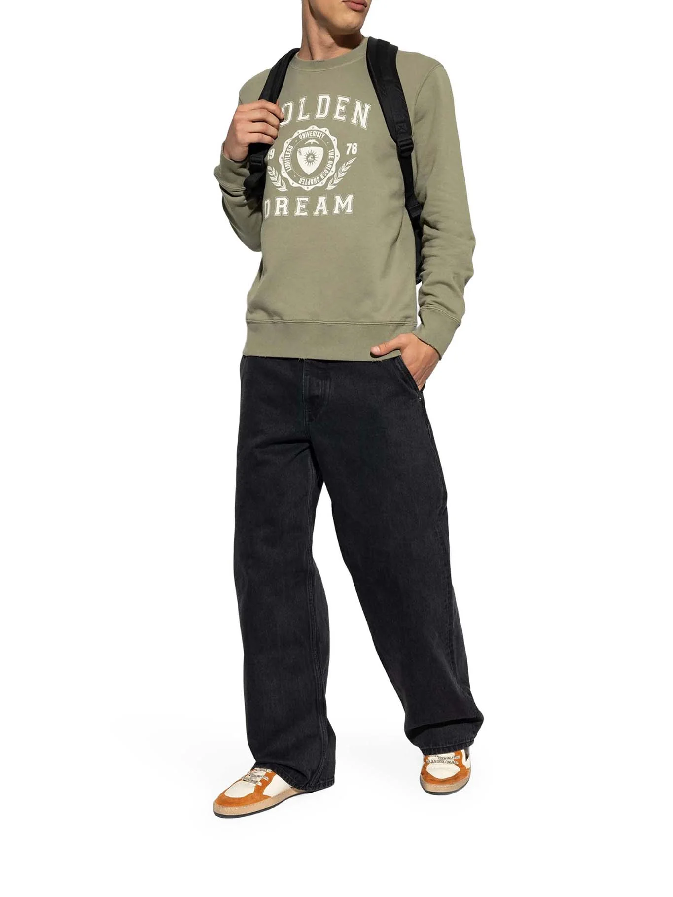 CREWNECK SWEATSHIRT WITH VINTAGE LOGO - Image 2