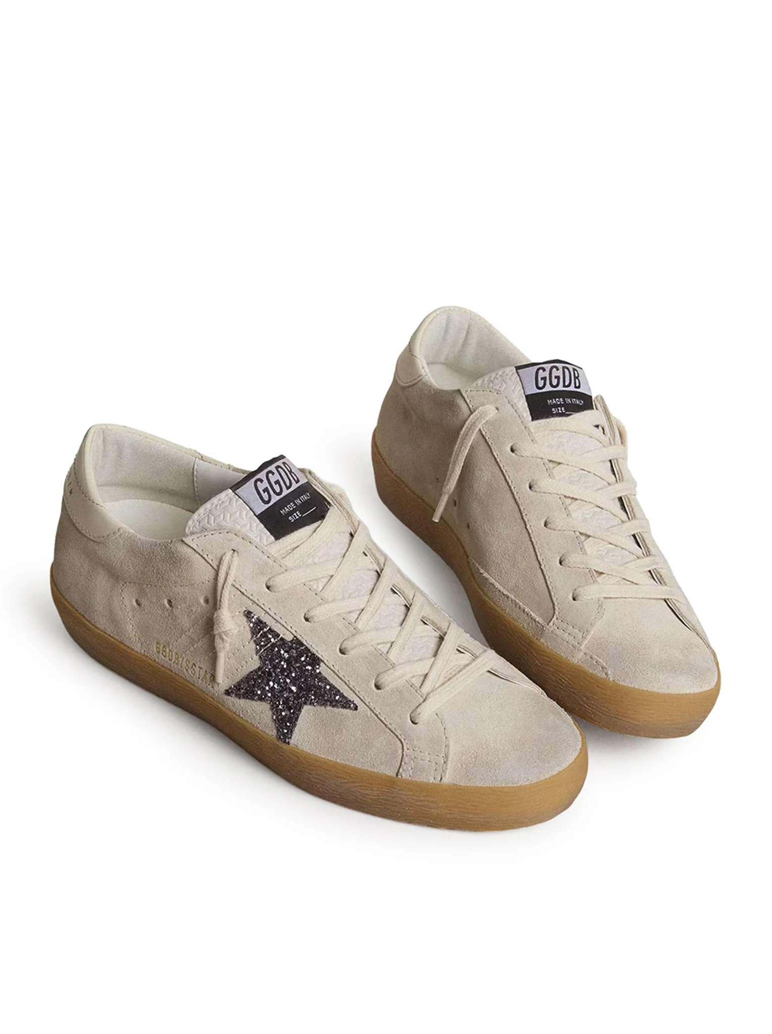 WOMEN`S SUPER-STAR IN SUEDE WITH GLITTER STAR - Image 4
