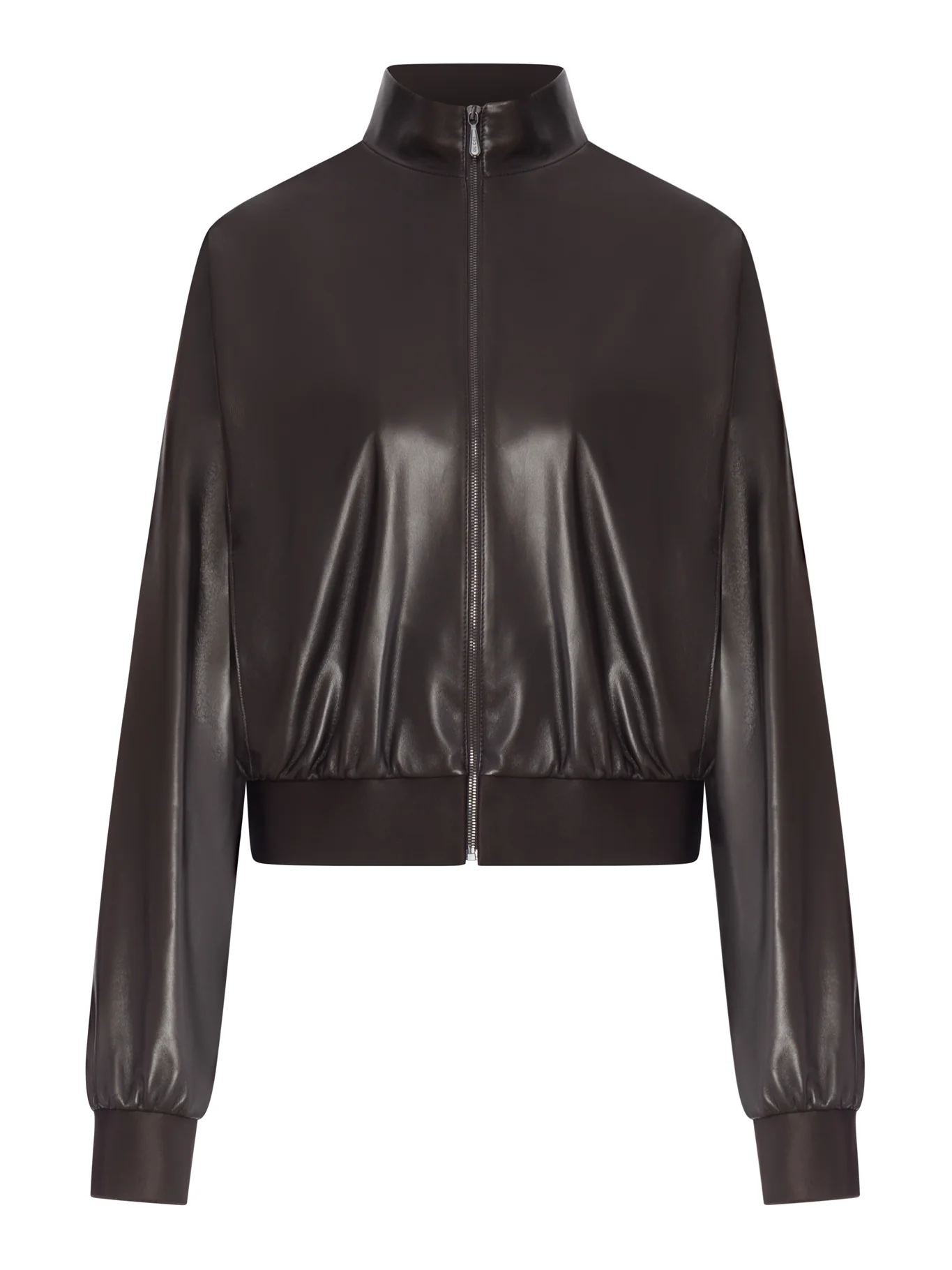 BOMBER JACKET IN SOFT NAPPA