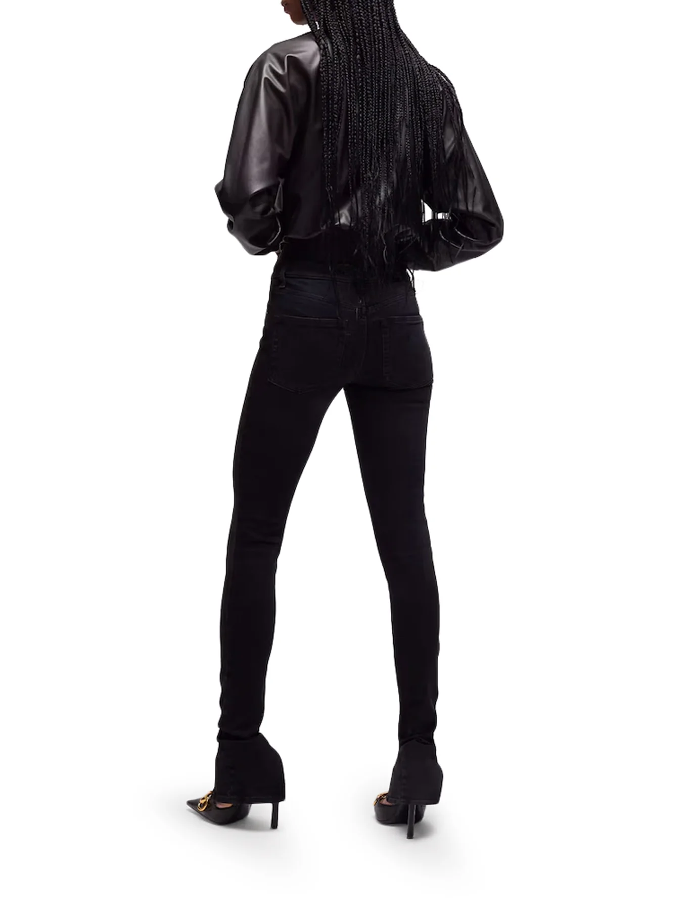 BOMBER JACKET IN SOFT NAPPA - Image 3