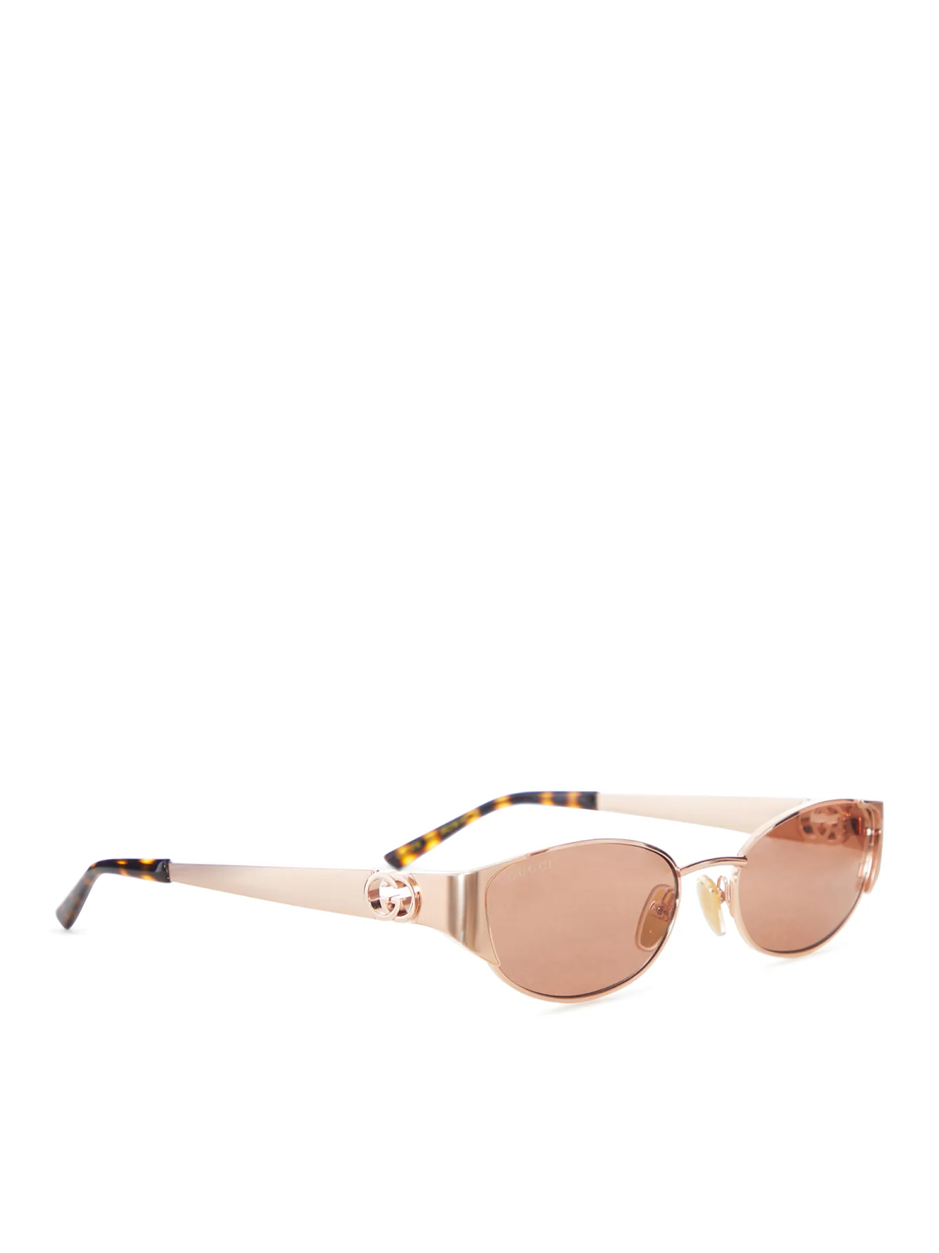 ROSE GOLD-TONED OVAL SUNGLASSES - Image 2