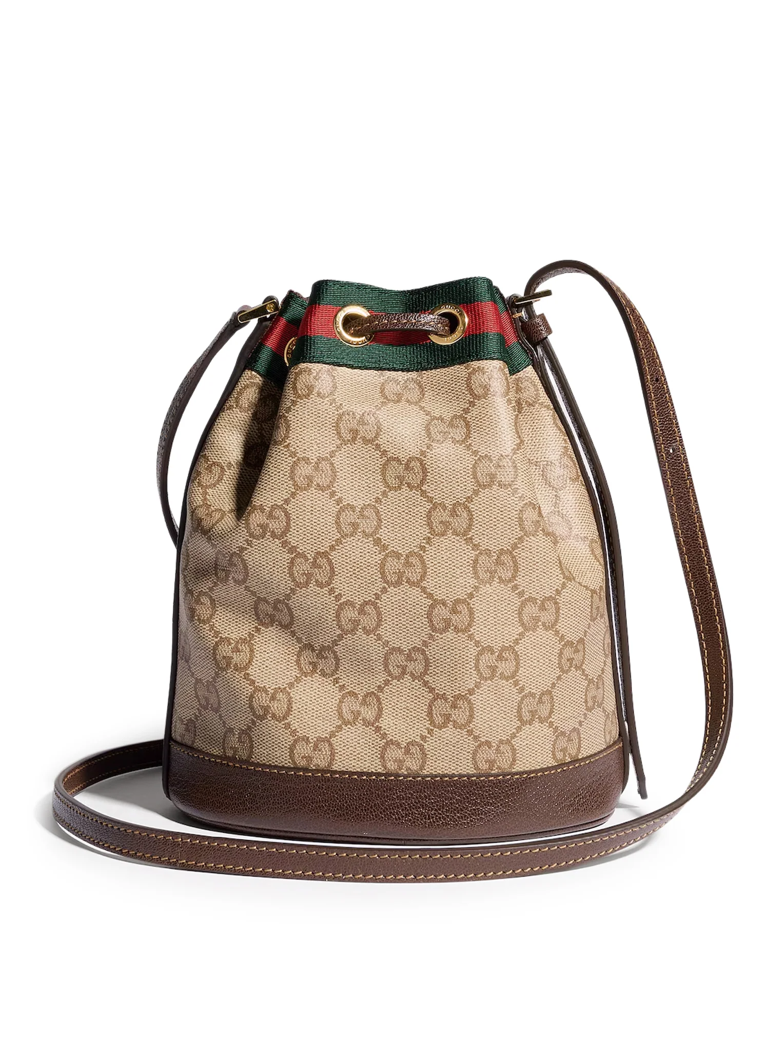 MINI BUCKET BAG WITH WEB RIBBON - Image 4