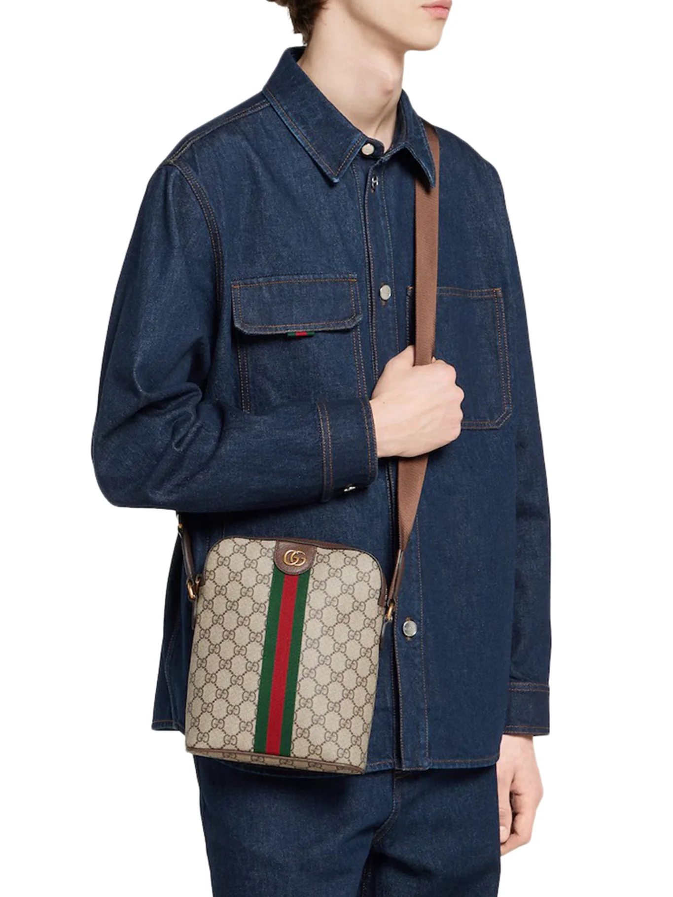 OPHIDIA SMALL SHOULDER BAG - Image 2