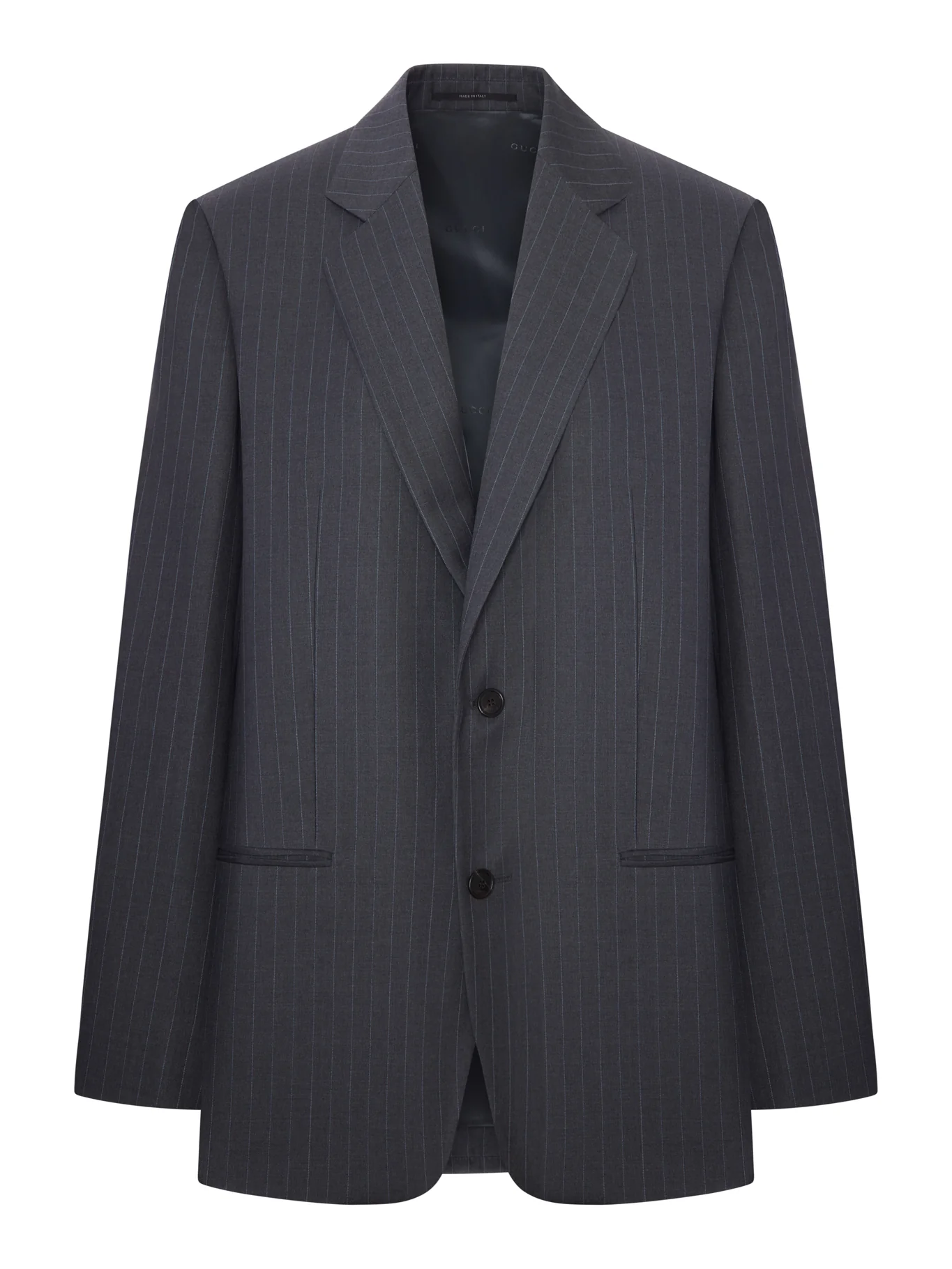 PINSTRIPED WOOL JACKET