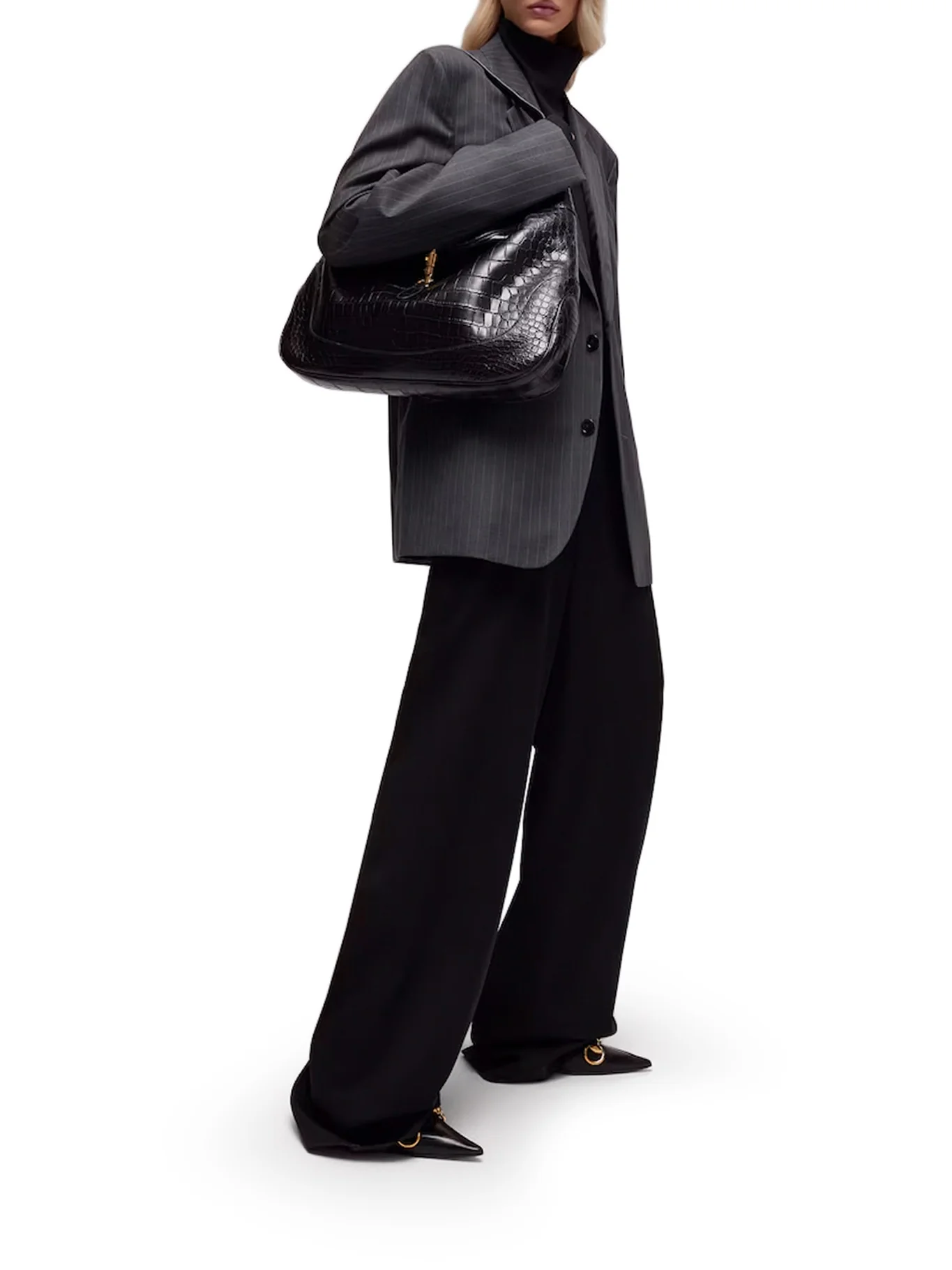 PINSTRIPED WOOL JACKET - Image 2