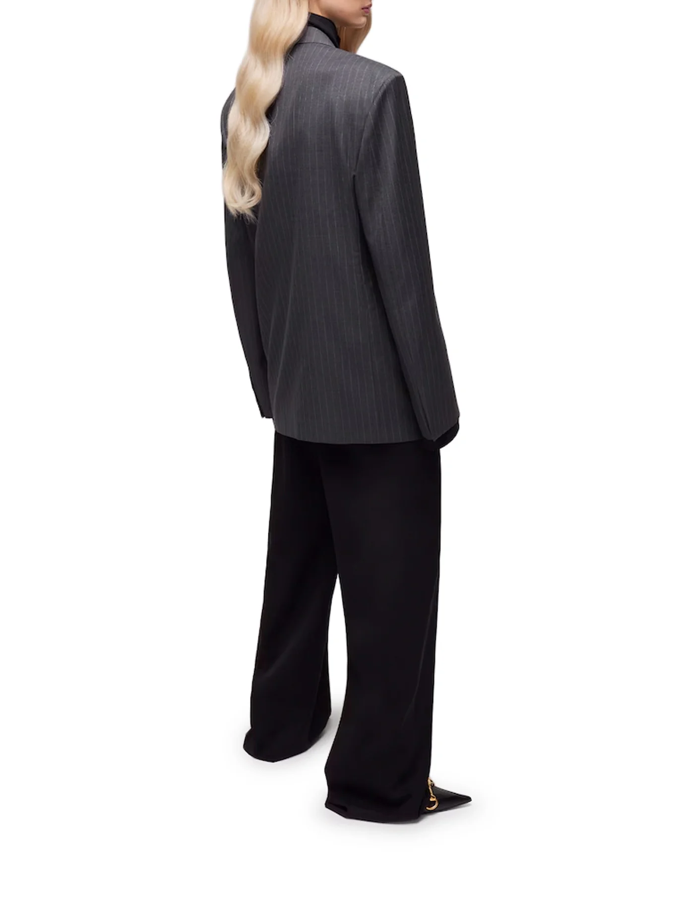 PINSTRIPED WOOL JACKET - Image 4