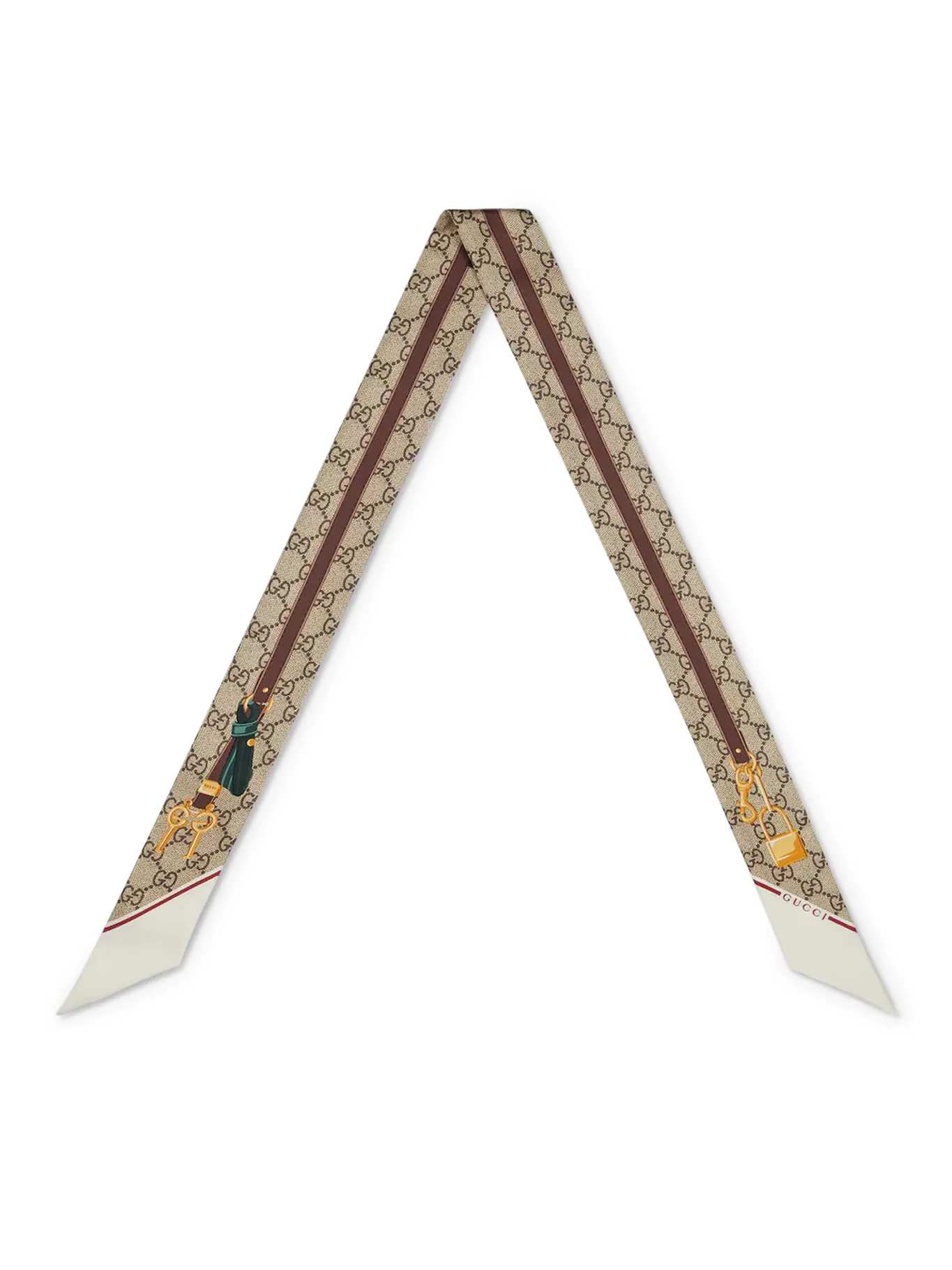PRINTED SILK TWILL RIBBON - Image 3