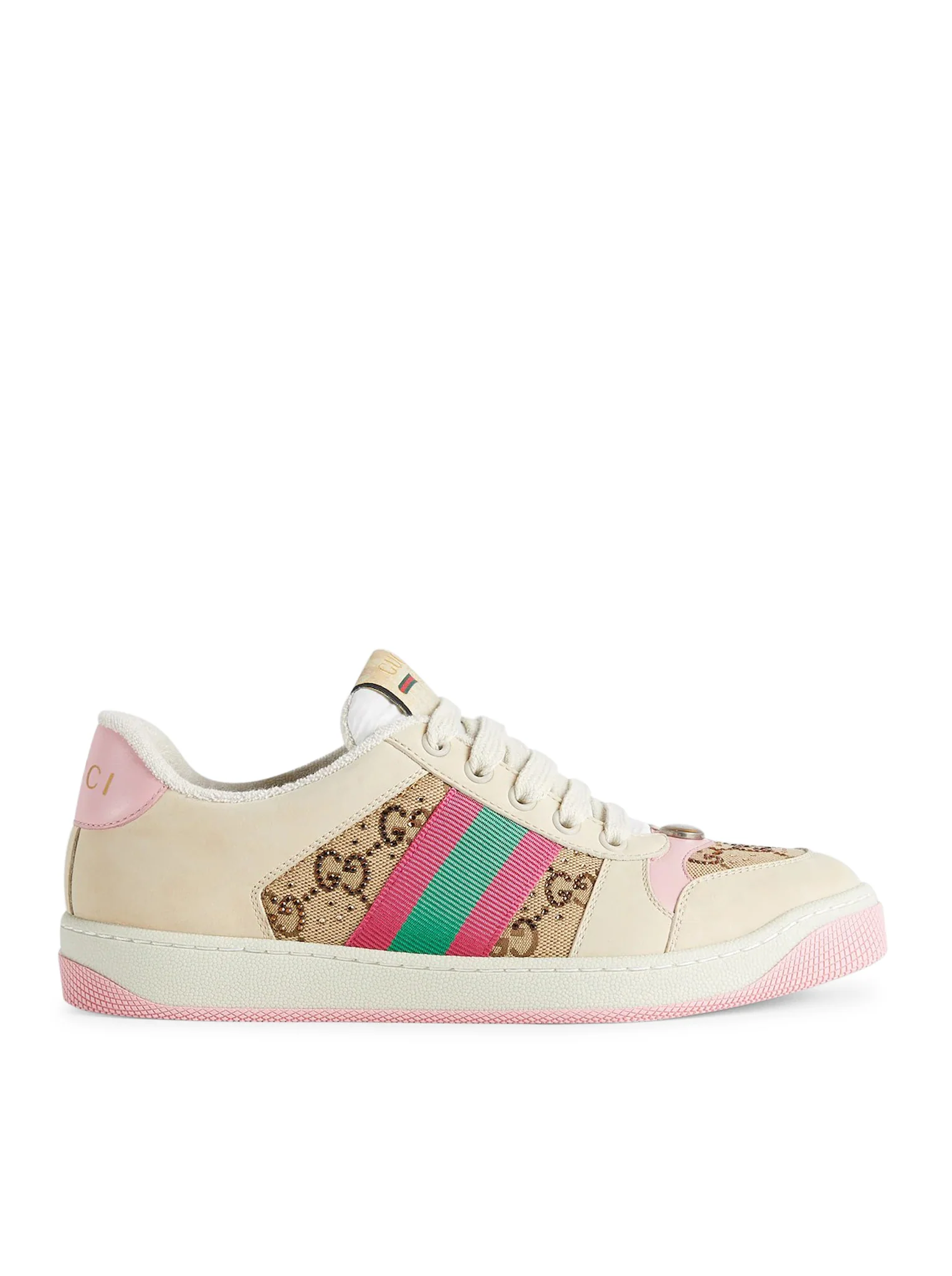 SCREENER SNEAKERS WITH CRYSTALS