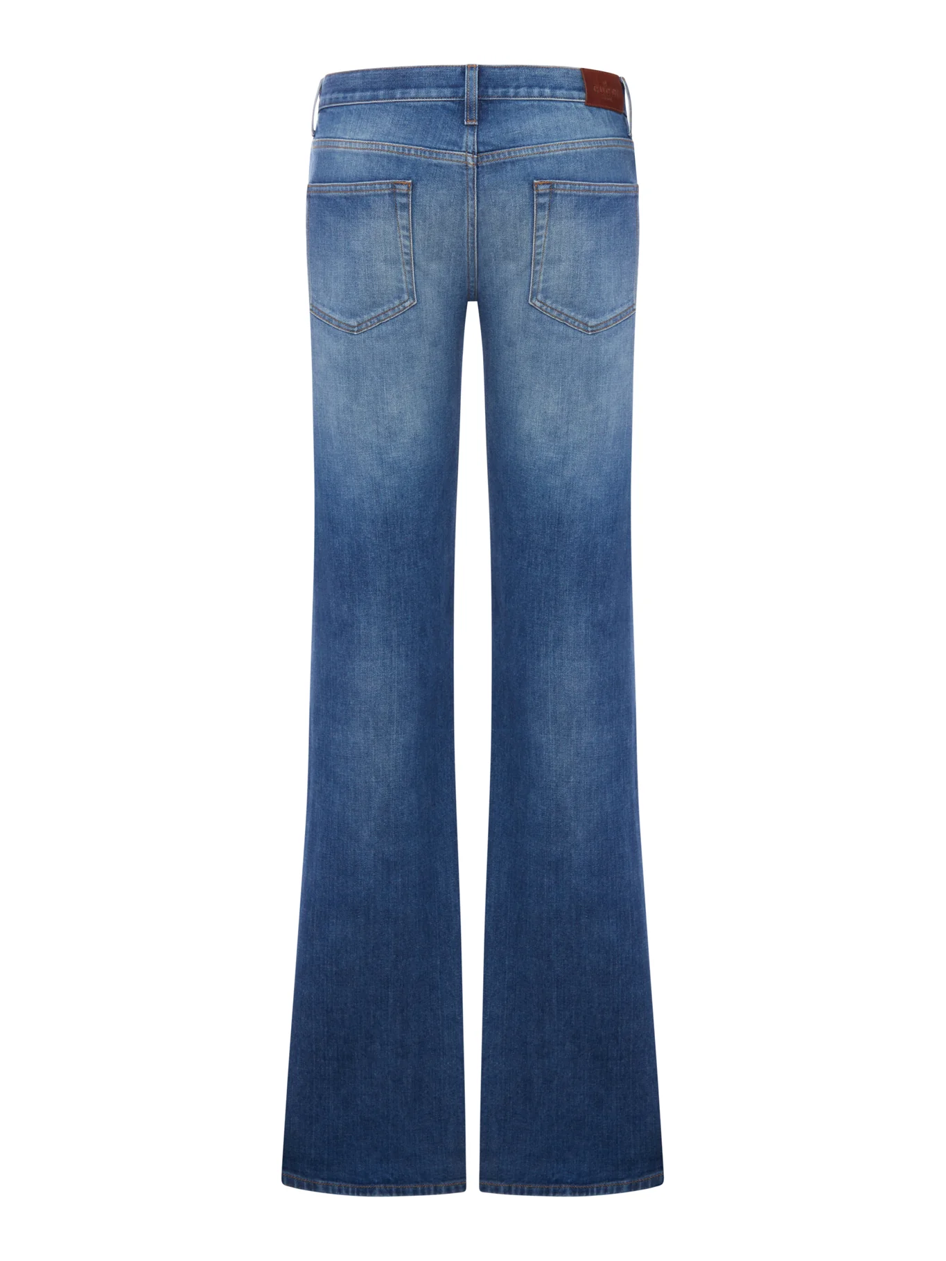 STRETCH COTTON JEANS WITH HOOK - Image 2