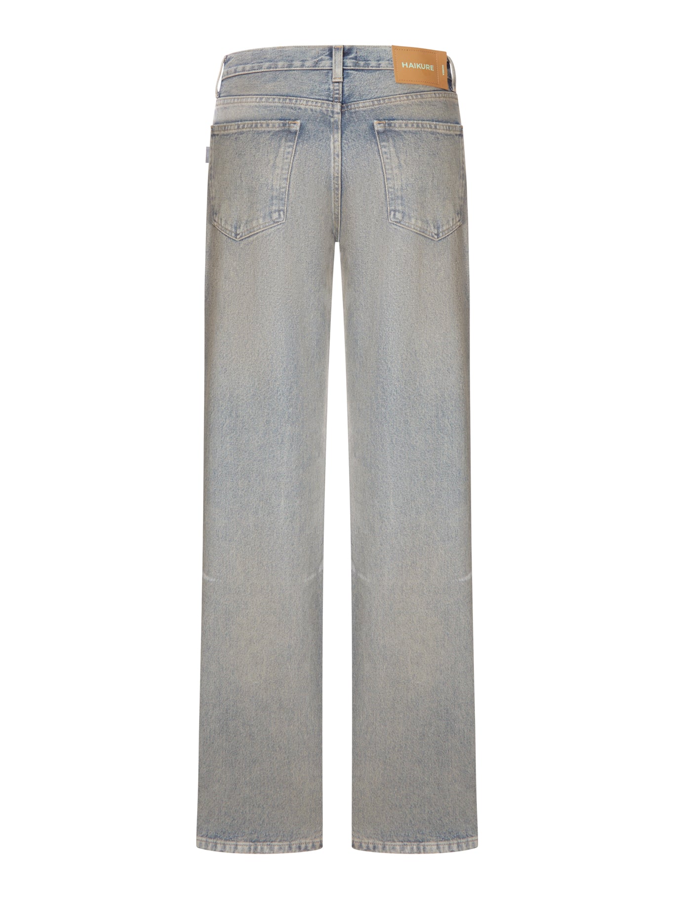 WIDE LEG DENIM JEANS IN LIGHT WASH - Image 2