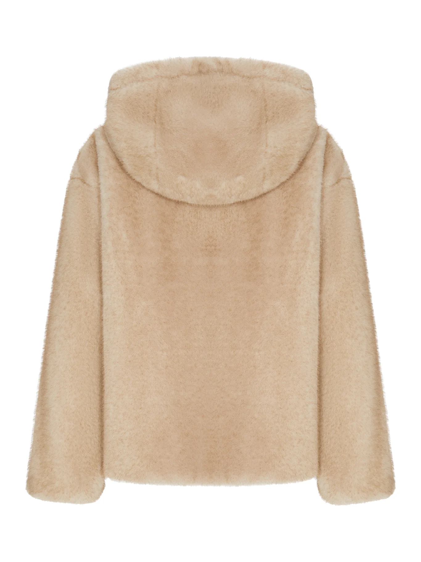 FAUX FUR HOODED JACKET - Image 2