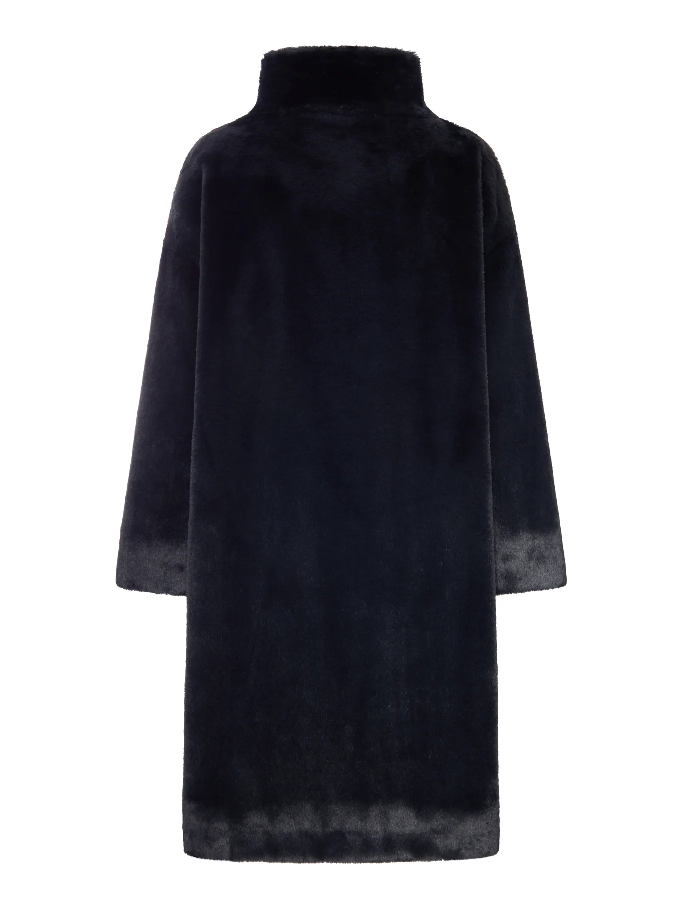 LONG FAUX FUR COAT - Image 2