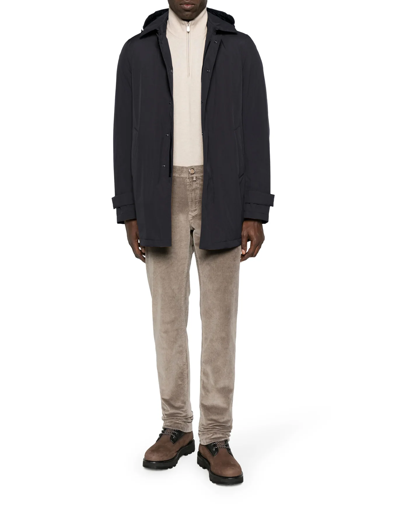 TECHNICAL COAT WITH HOOD - Image 2
