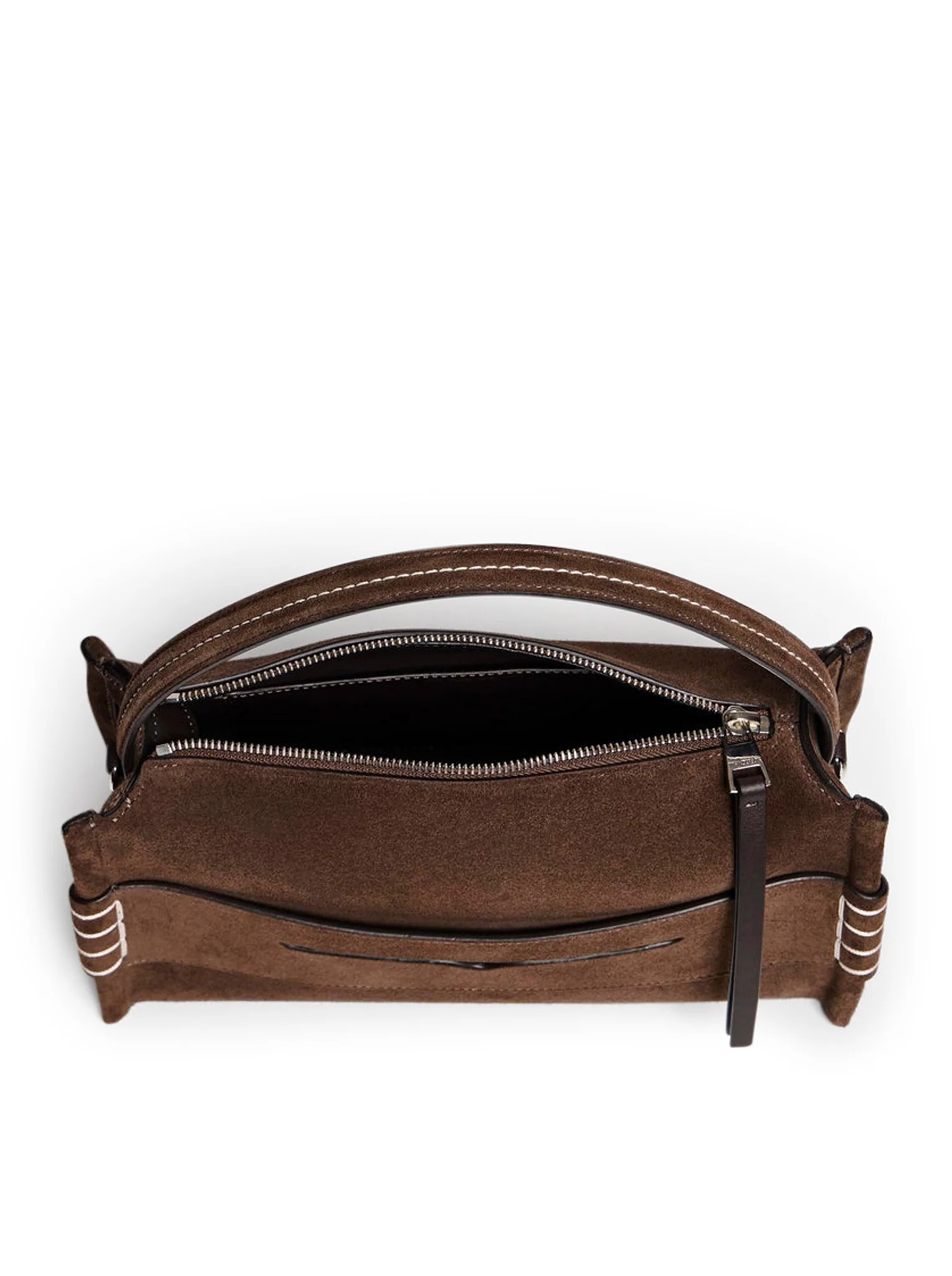 LOAFER BAG IN BROWN SUEDE - Image 6