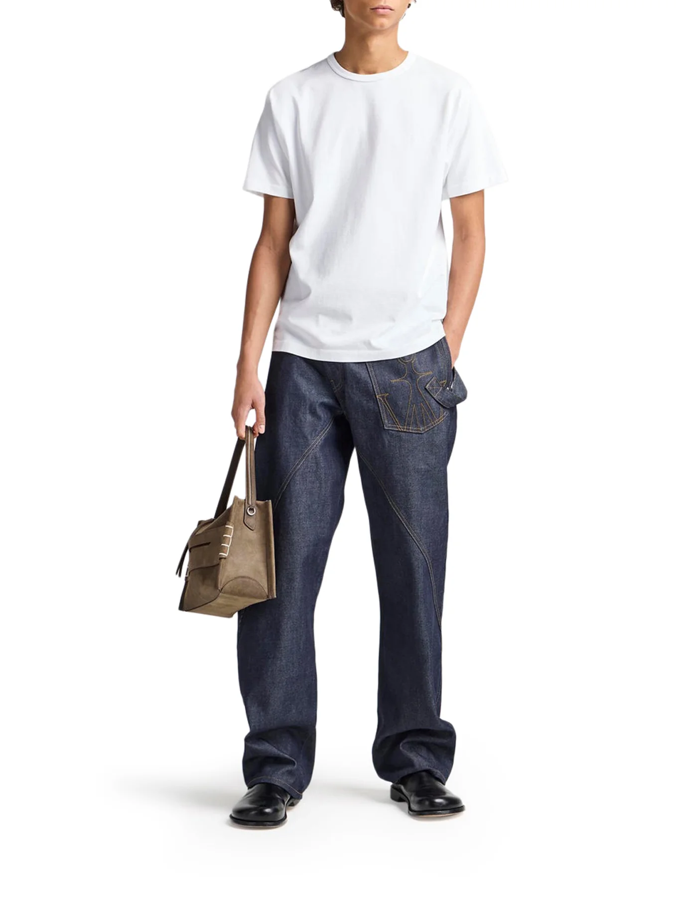 T-SHIRT WITH EMBROIDERED ANCHOR - Image 2