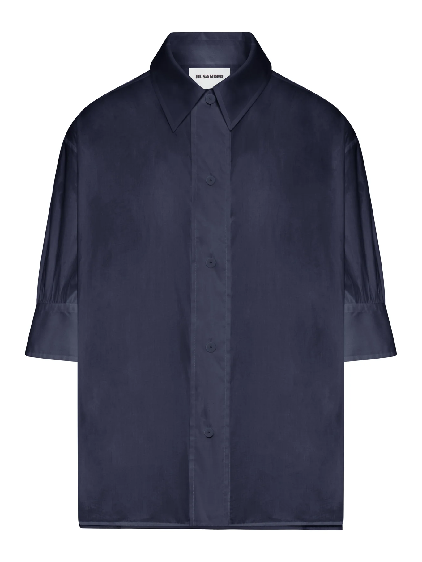 SEMI-TRANSPARENT COTTON SHIRT
