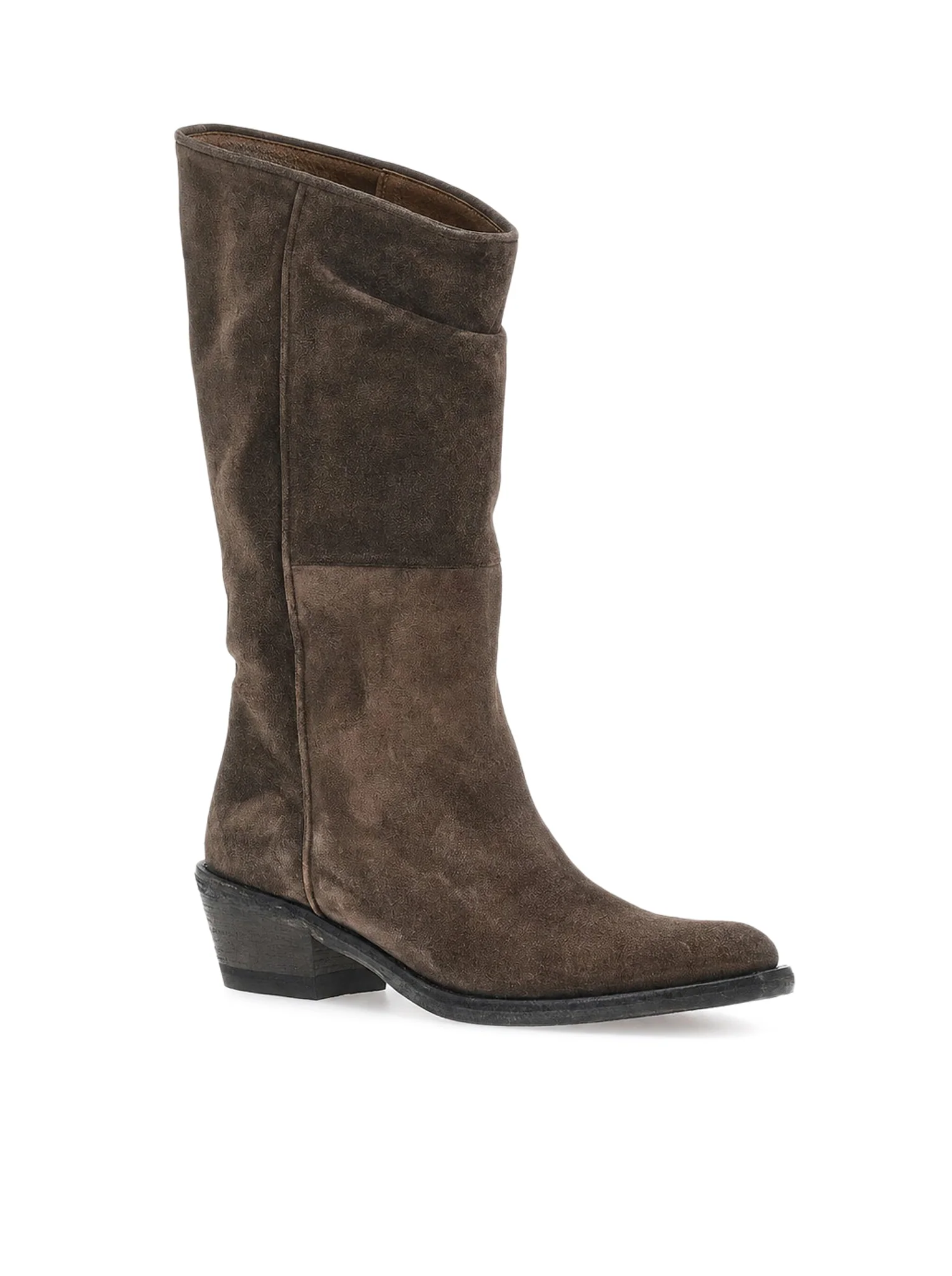 CLIVE WESTERN SUEDE BOOTS - Image 2