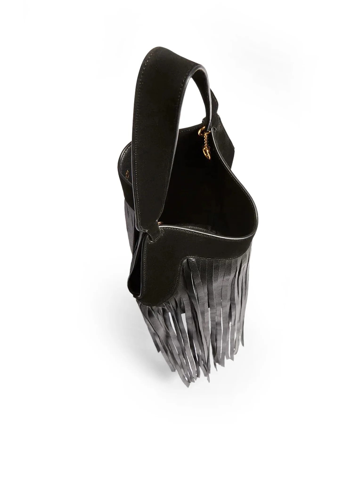 NANO LOTUS FRINGED TOTE BAG - Image 4