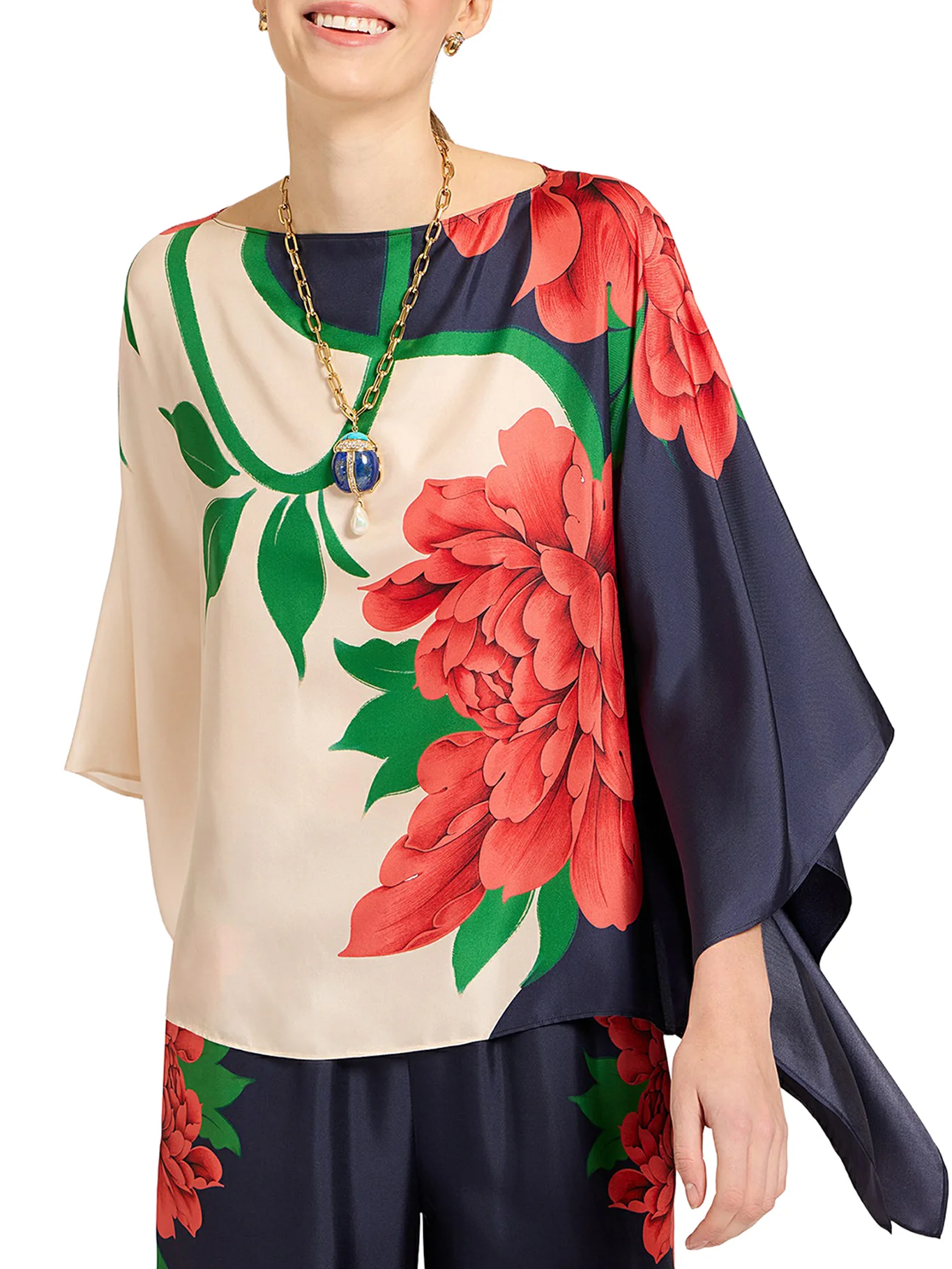 SILK TWILL TOP - Image 3