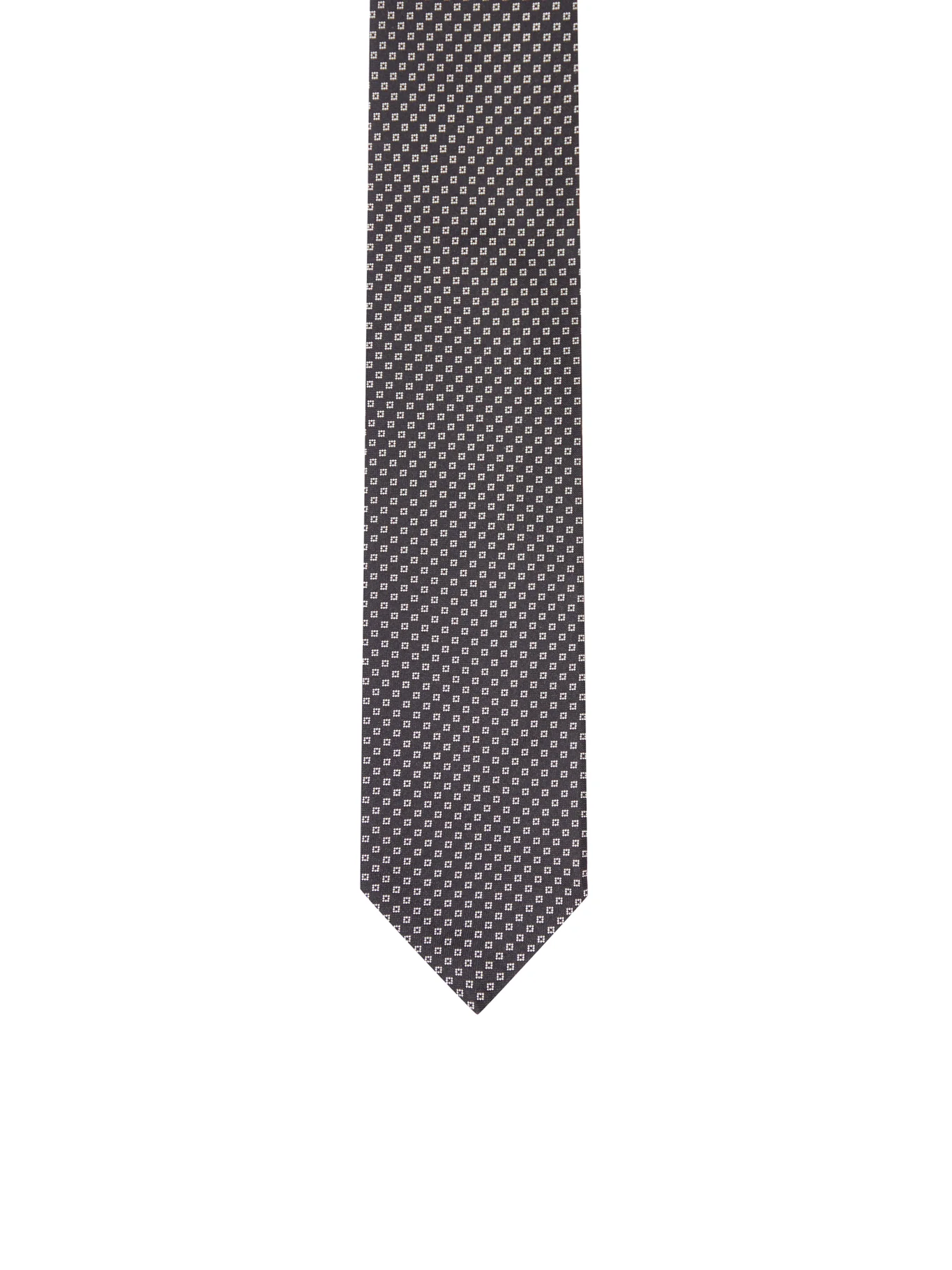 MICRO-PATTERNED SILK TIE - Image 3