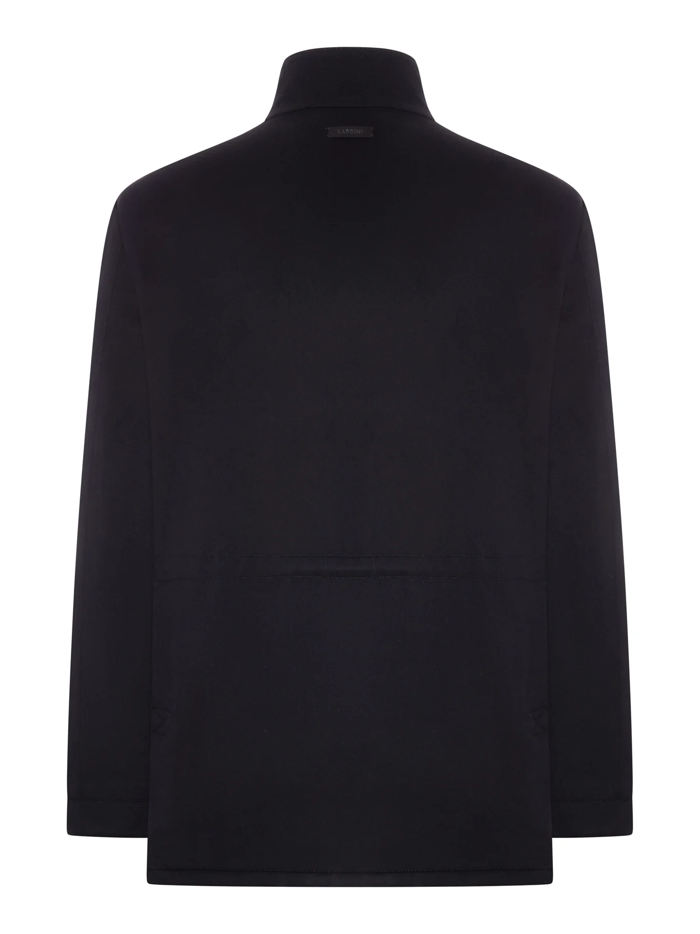 SHORT CASHMERE COAT WITH LEATHER COLLAR - Image 2