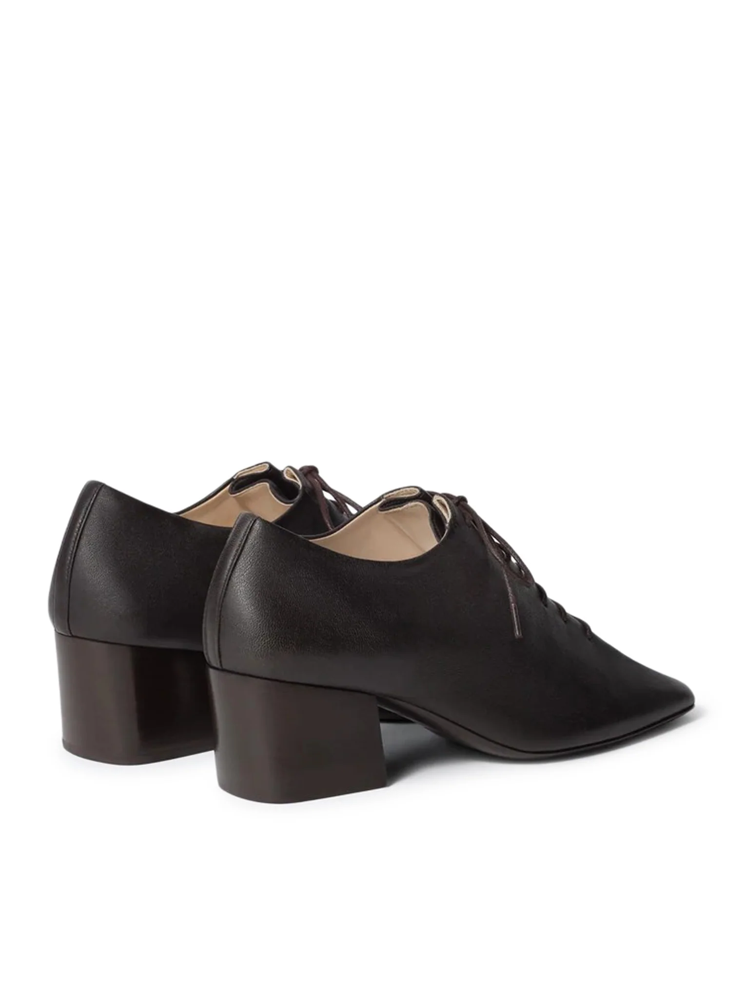 SOUTIS CLASSIC DERBIES WITH 55MM HEEL IN LEATHER - Image 4