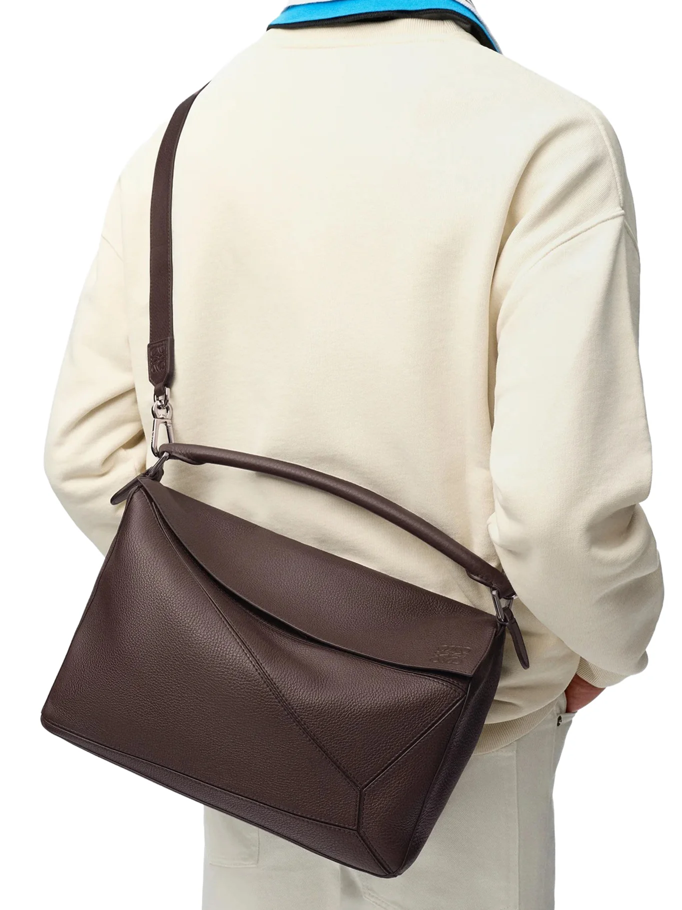 LARGE PUZZLE BAG IN SOFT CALFSKIN - Image 3