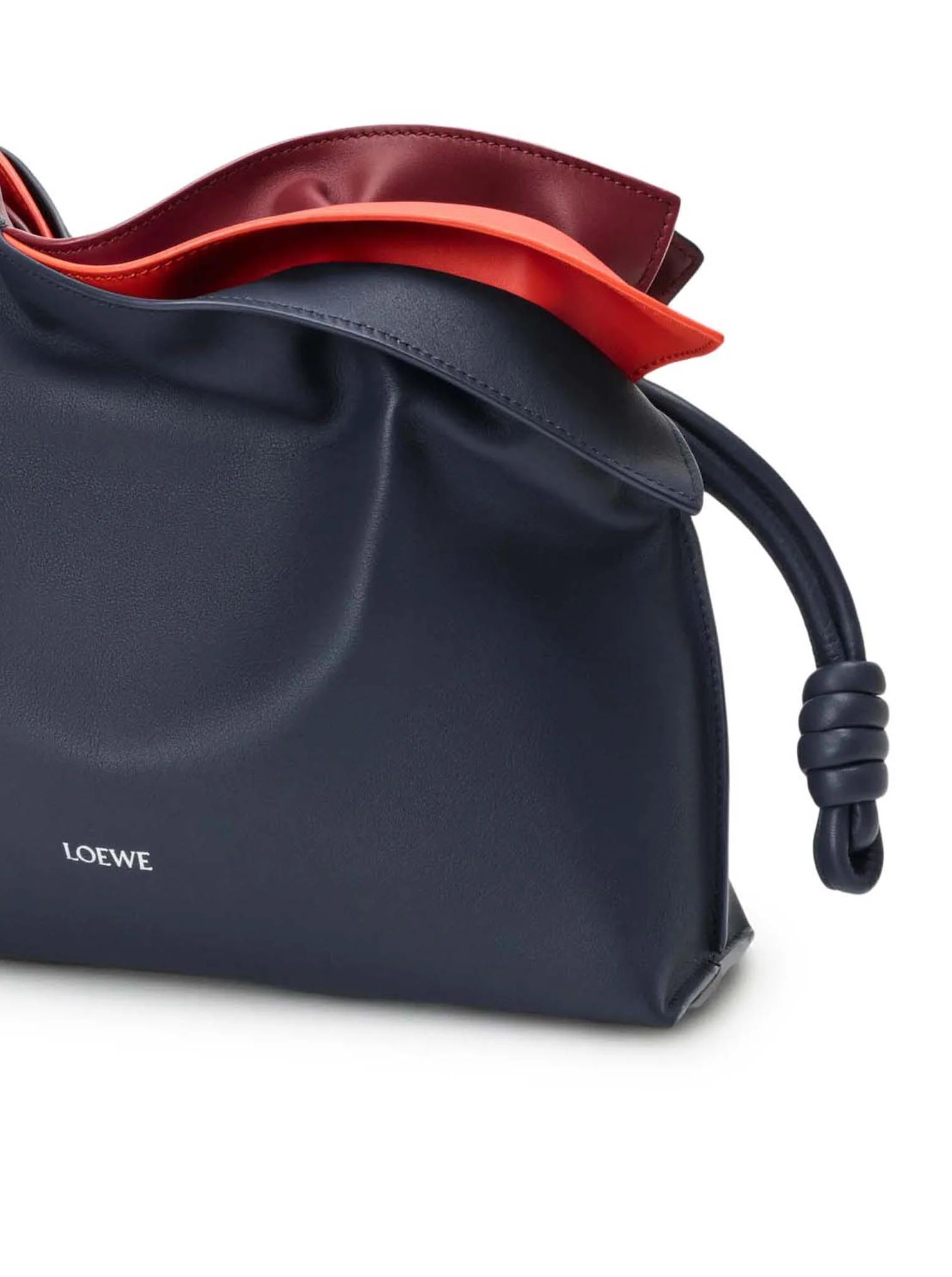 MEDIUM LAYERED FLAMENCO CLUTCH IN NAPPA CALFSKIN - Image 9