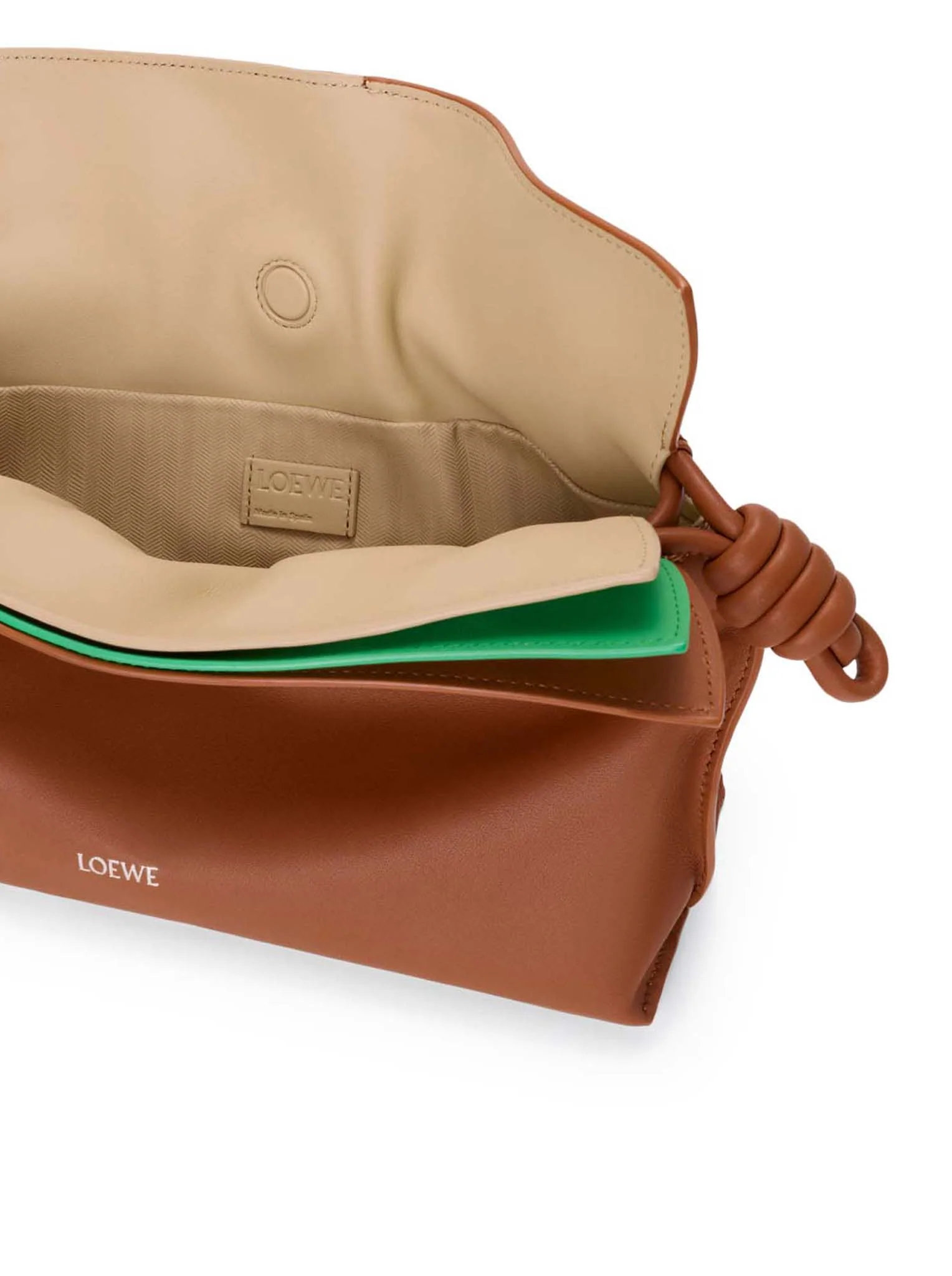 MEDIUM LAYERED FLAMENCO CLUTCH IN NAPPA CALFSKIN - Image 10