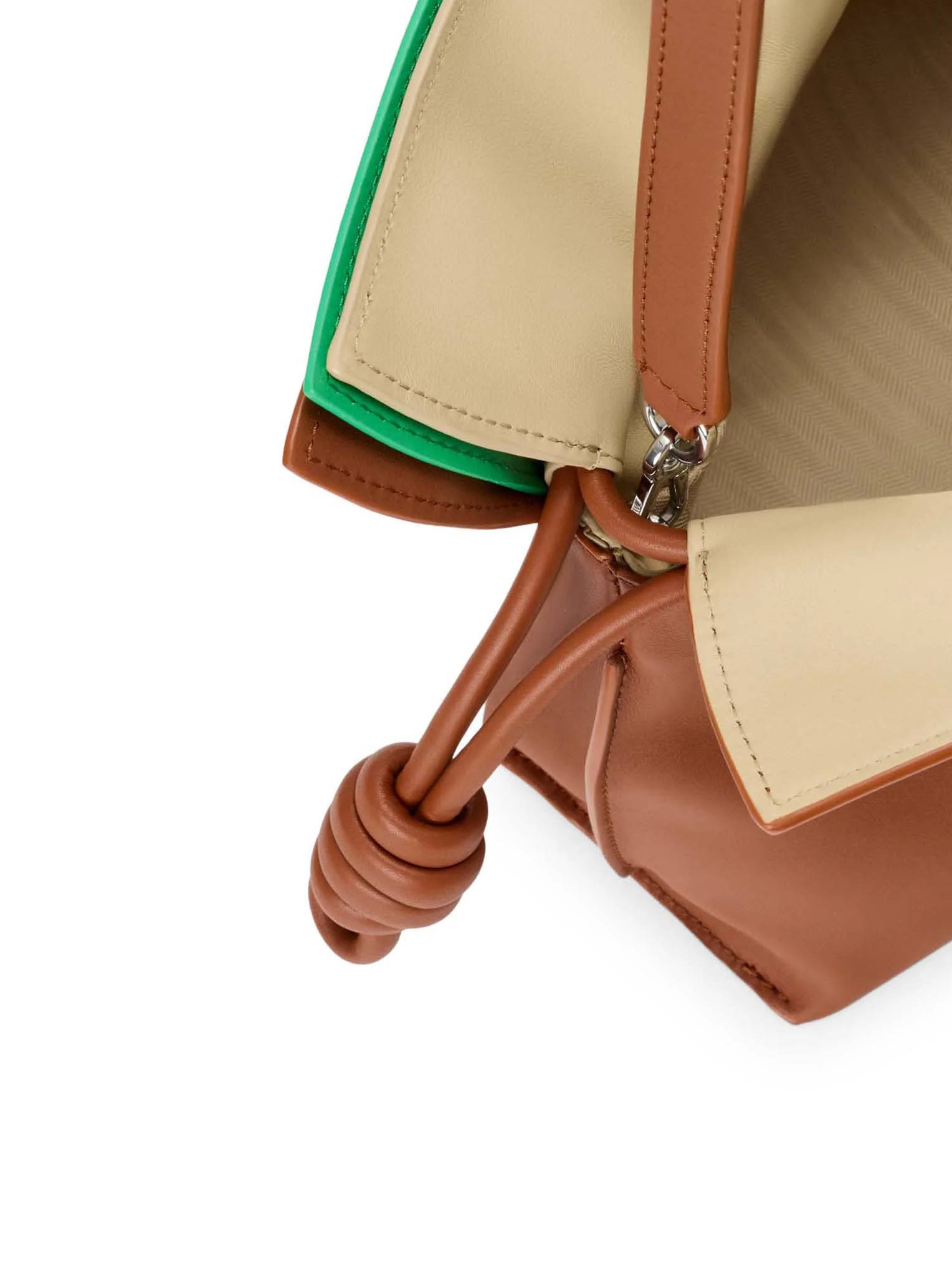 MEDIUM LAYERED FLAMENCO CLUTCH IN NAPPA CALFSKIN - Image 2