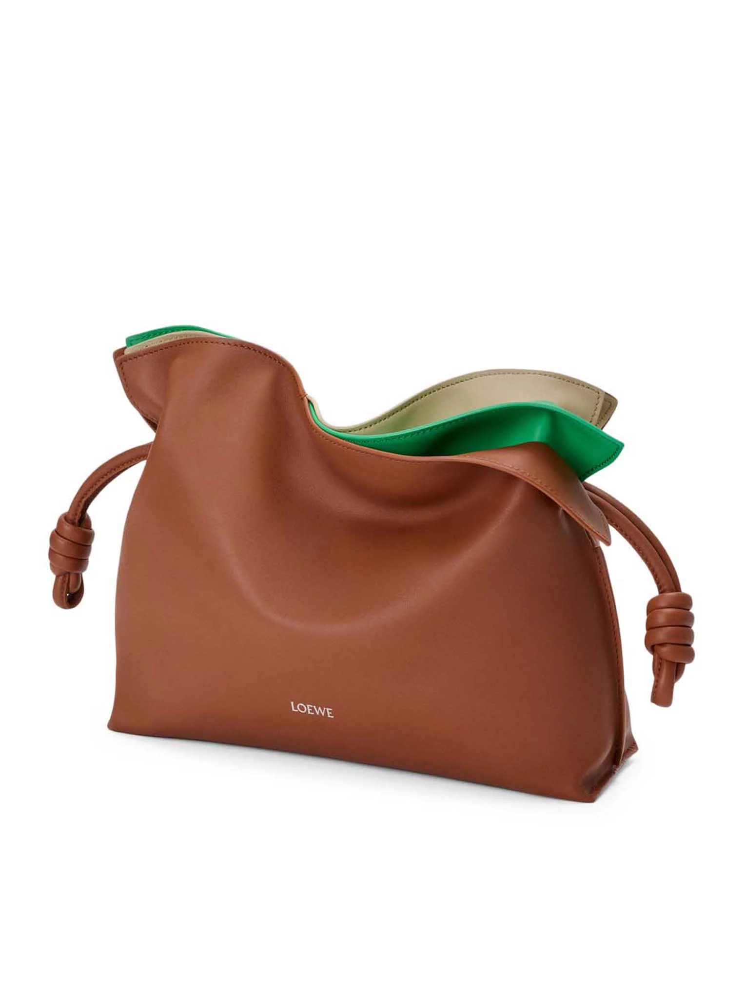 MEDIUM LAYERED FLAMENCO CLUTCH IN NAPPA CALFSKIN - Image 5