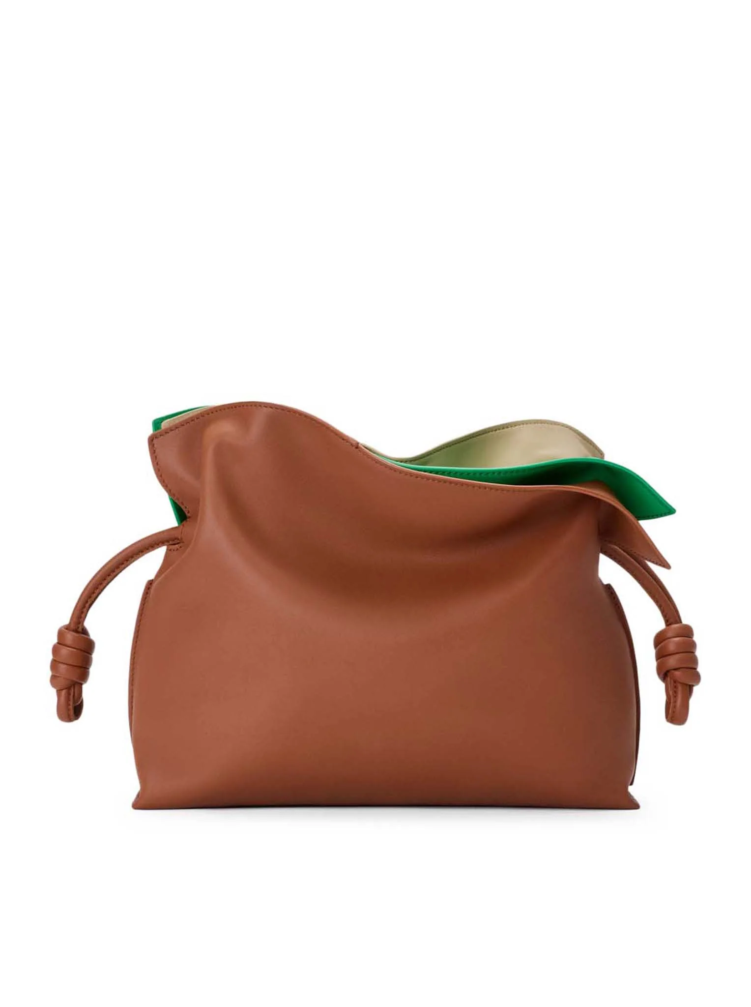 MEDIUM LAYERED FLAMENCO CLUTCH IN NAPPA CALFSKIN - Image 6