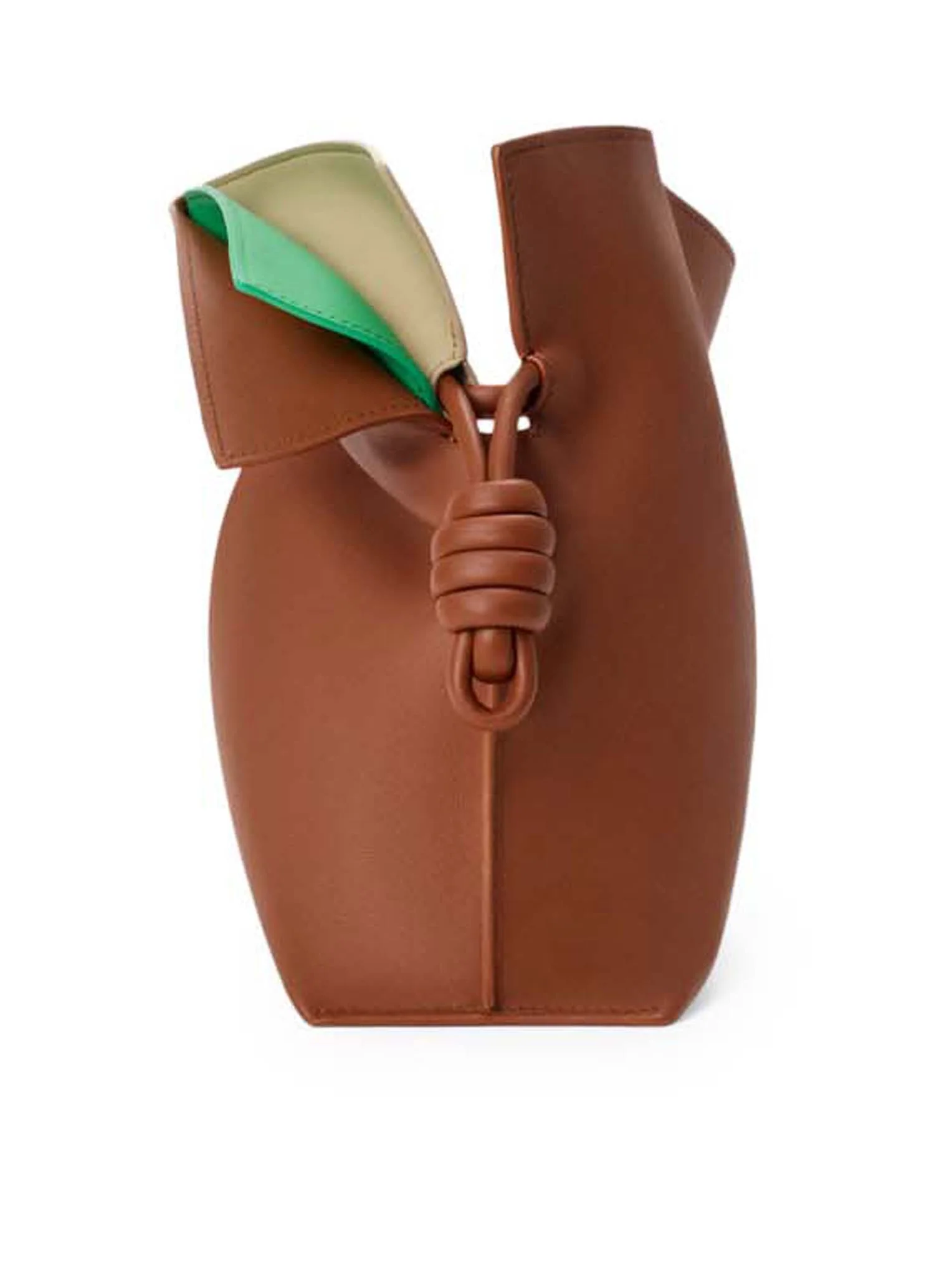 MEDIUM LAYERED FLAMENCO CLUTCH IN NAPPA CALFSKIN - Image 7