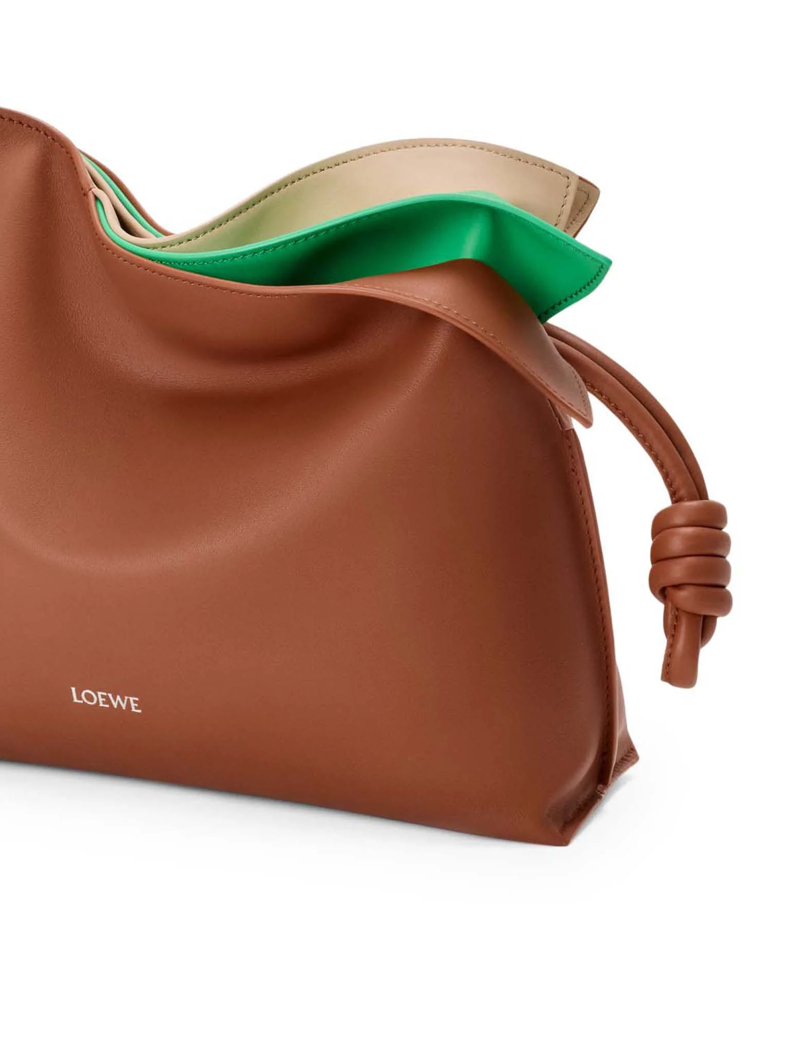 MEDIUM LAYERED FLAMENCO CLUTCH IN NAPPA CALFSKIN - Image 9