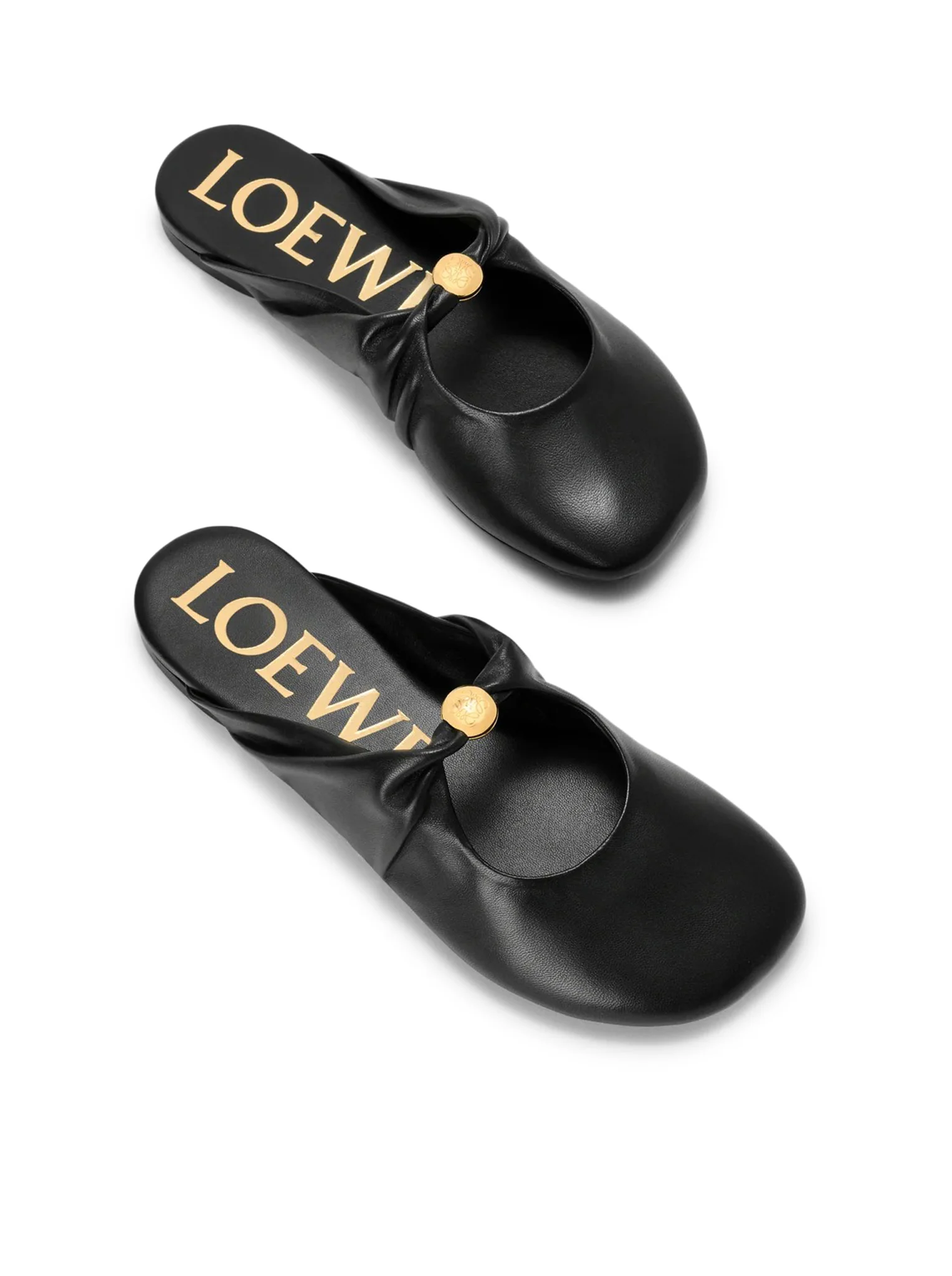 PEBBLE MULES IN SOFT LAMB NAPPA LEATHER - Image 4